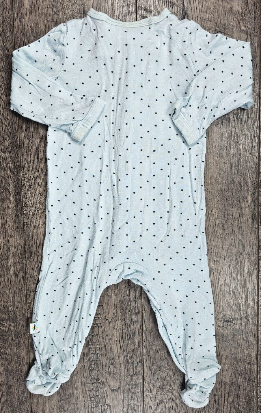 Baby Boy Clothes Truly 3 Month Blue Little Gentleman Footed Outfit