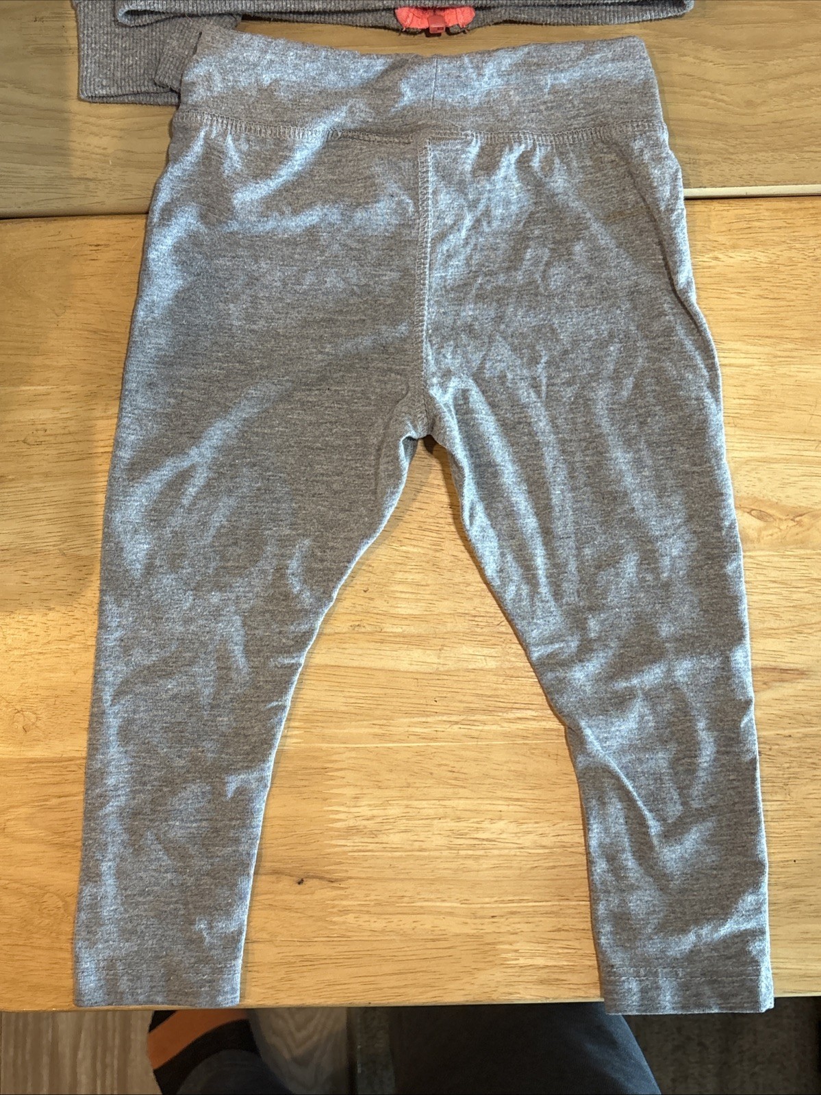 PUMA Toddler Girl 2pc Zip Jacket Jogger Sweatshirt Pant Set Size 18M Pink/Gray