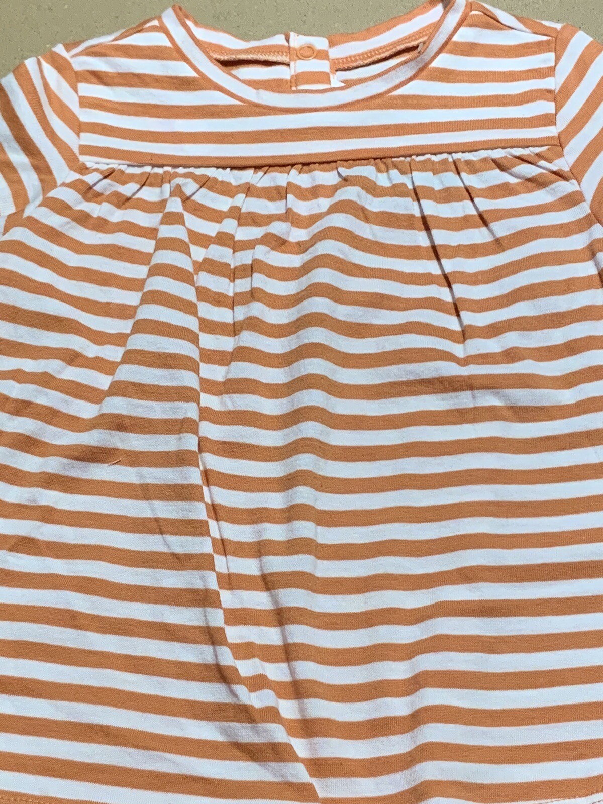 NEW Baby Girls Blouse Shirt & Leggings Pants Set Outfit Orange Various Sizes