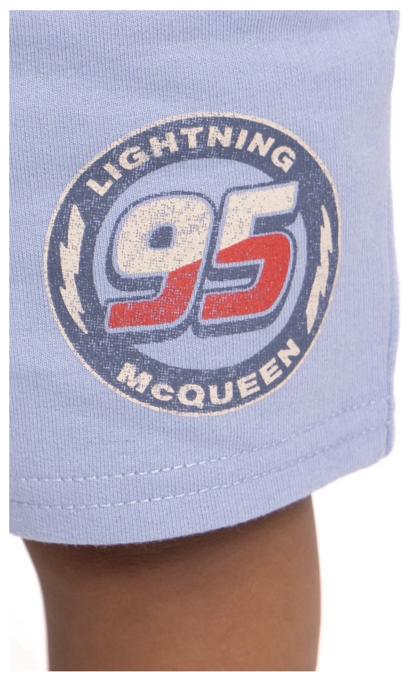 Disney Cars Lightening McQueen Baby Boy 0-3 mo 2 Piece Shorts/Tee Shirt Outfit