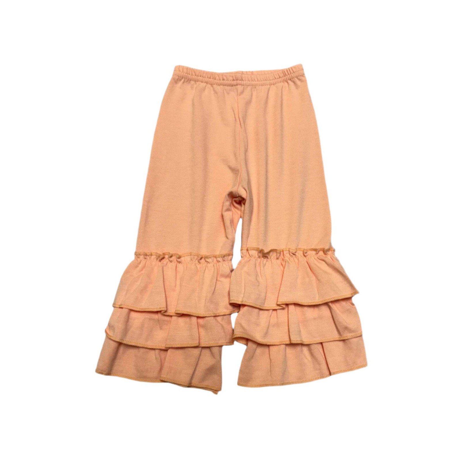Baby Toddler Girls pumpkin tunic ruffle pants set