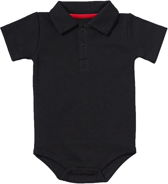 Collared “bodysuit,” “one piece” Solid Color – multiple sizes and colors