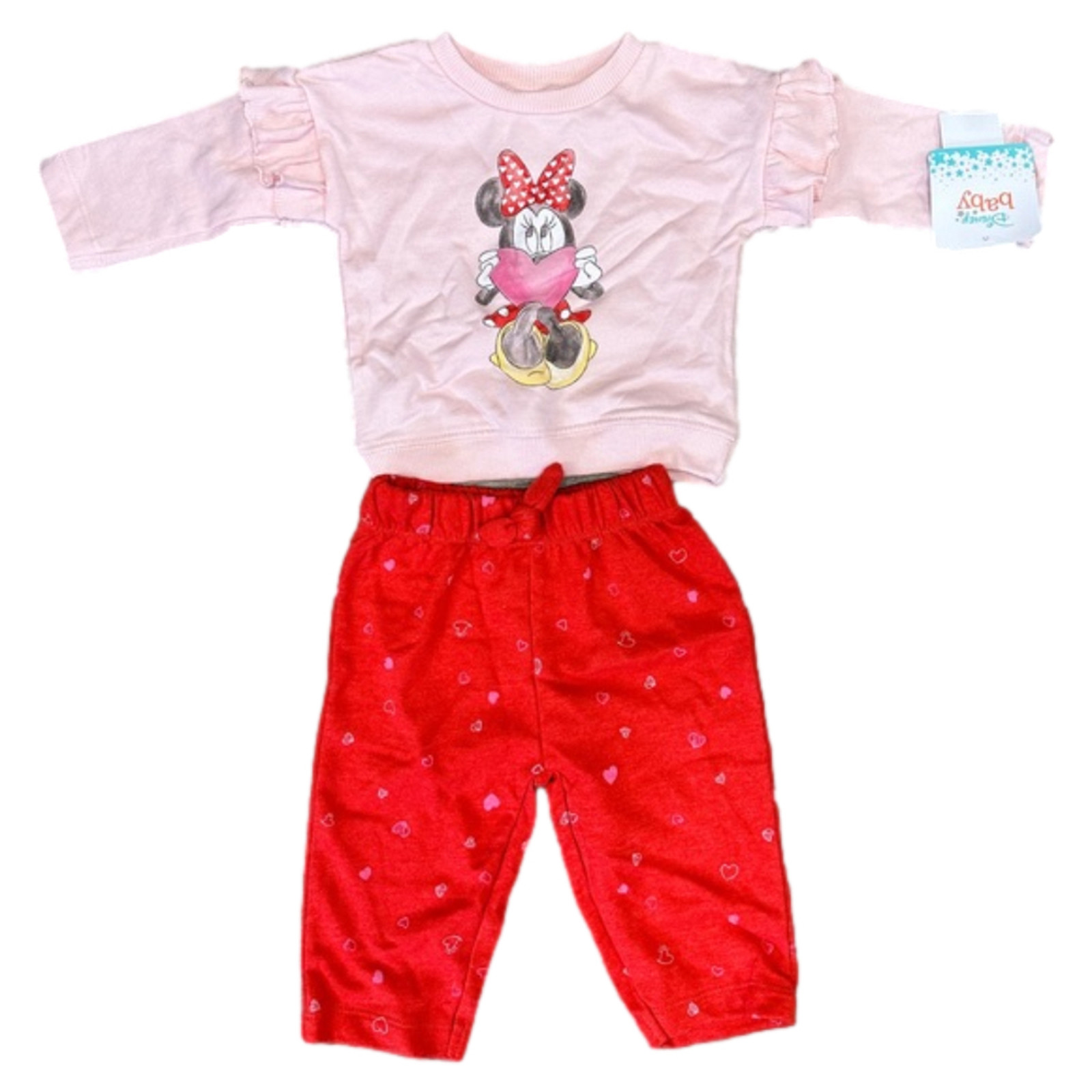 New Girl’s Disney Baby Minnie Mouse Outfit 0-3 months