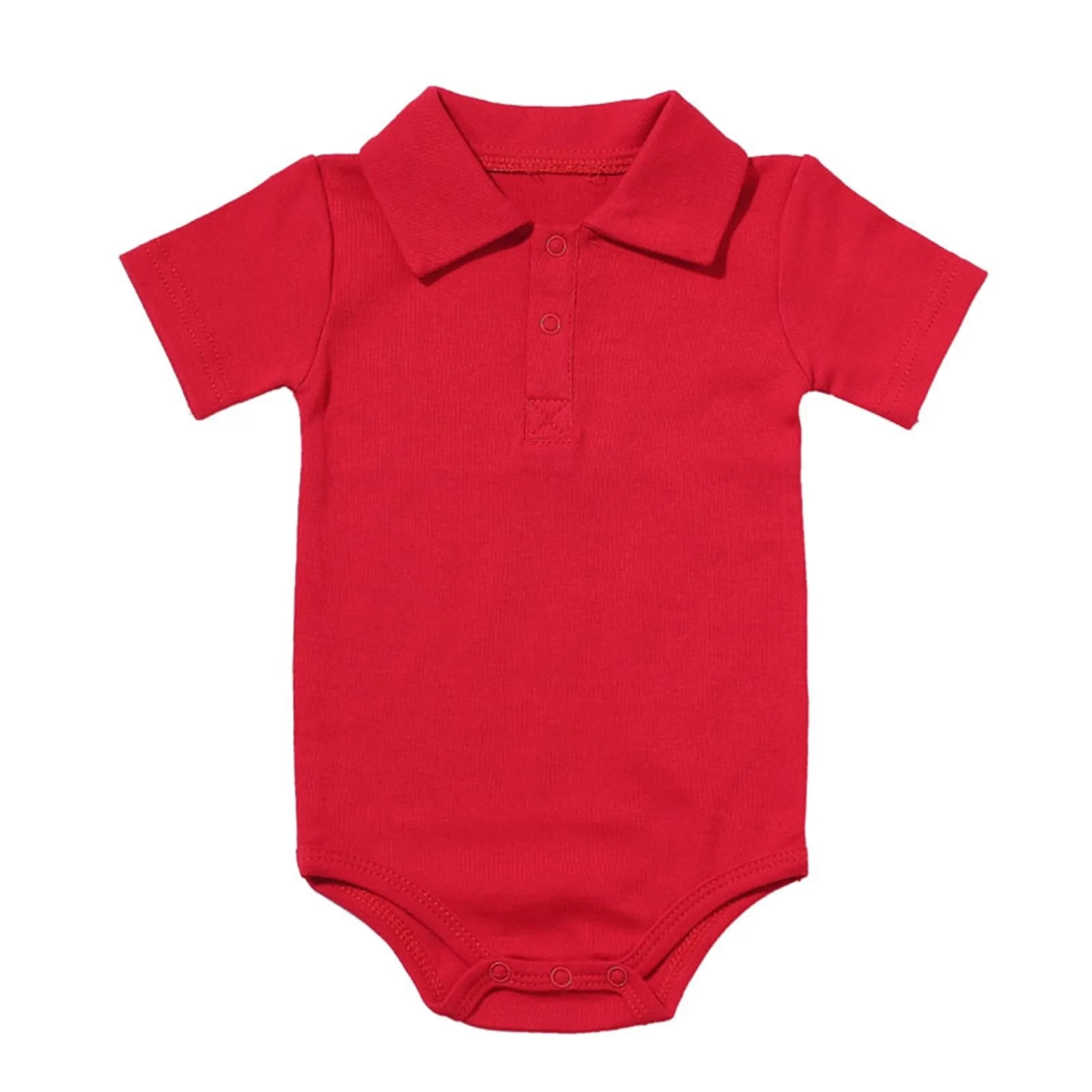 Collared “bodysuit,” “one piece” Solid Color – multiple sizes and colors