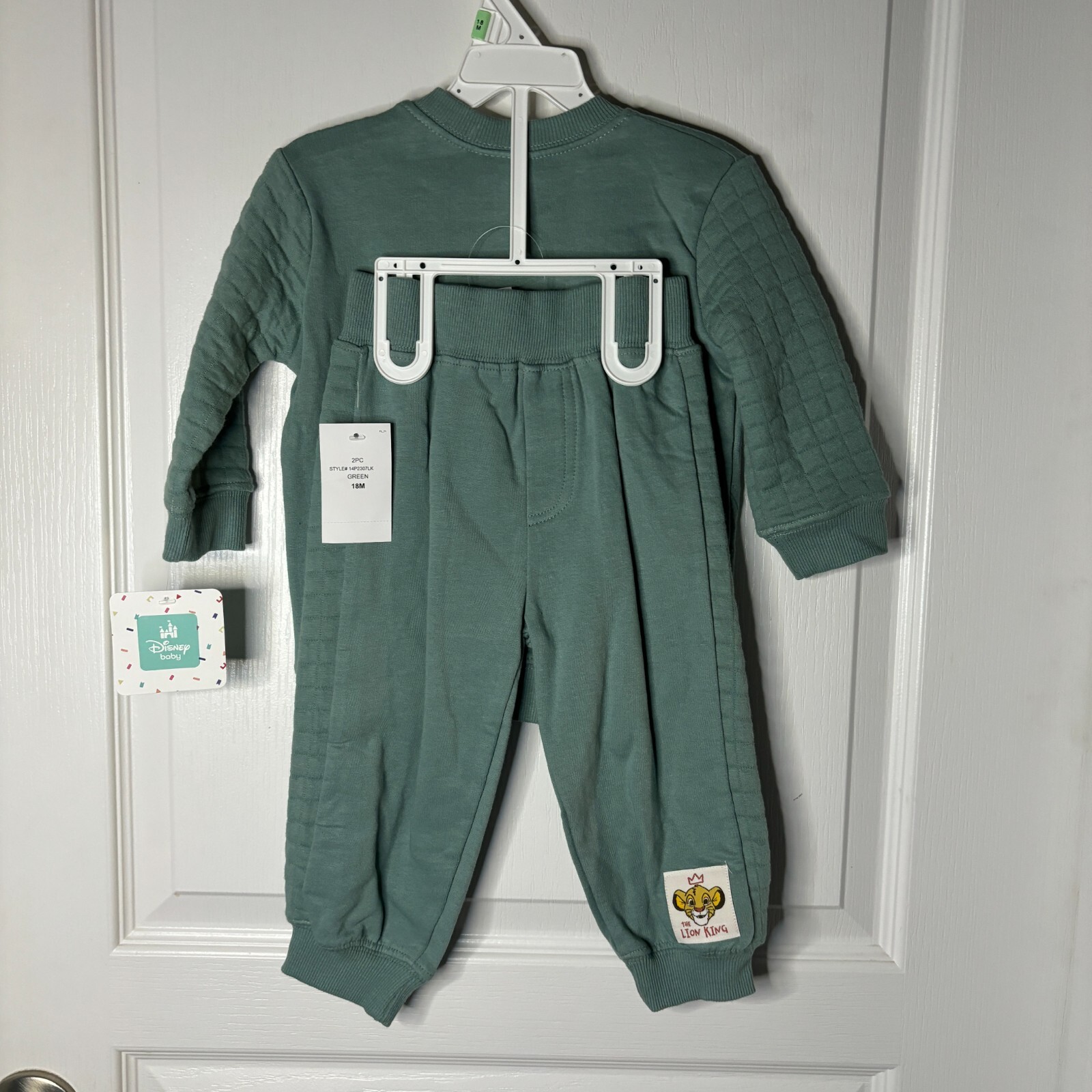 Disney Baby Boys 2-pc Lion King Mickey Mouse Long Sleeve Shirt & Pants Sets, 18m