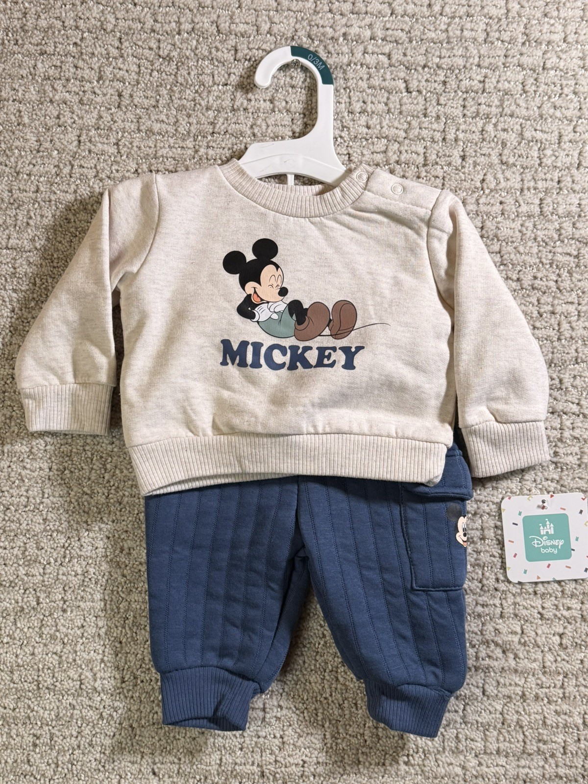 Disney Mickey Mouse Set Size 0-3 Months SKU124