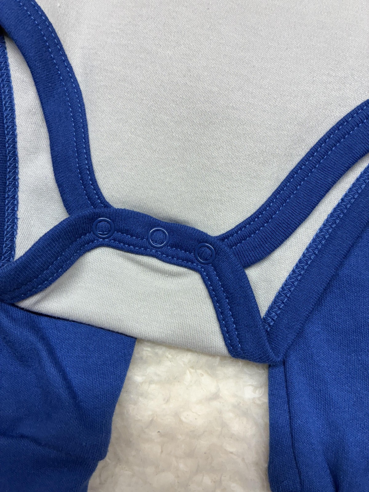 Kidgets Bodysuit Pants Set Baby Boys 3-6 Months Gray Blue Rocket Blast Off 2pc