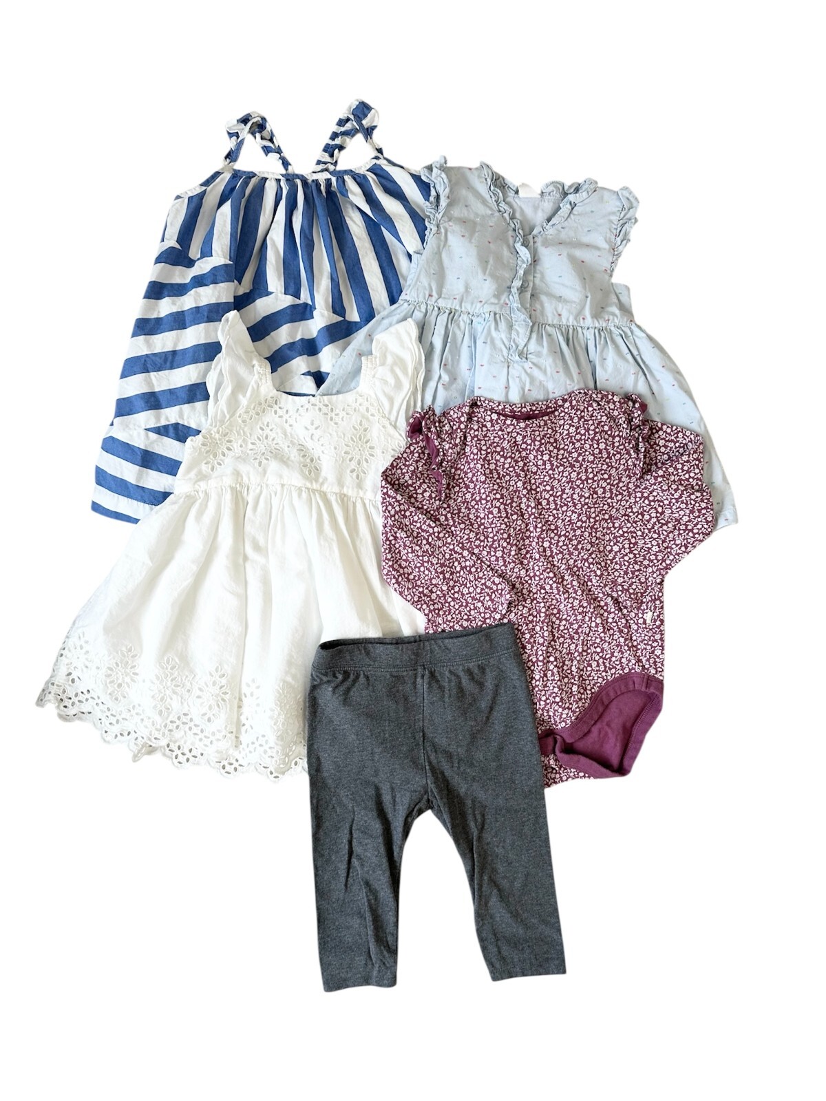 Gap Bundle of Baby Girl Clothes 18-24 Months 5 Pieces Pre-owned