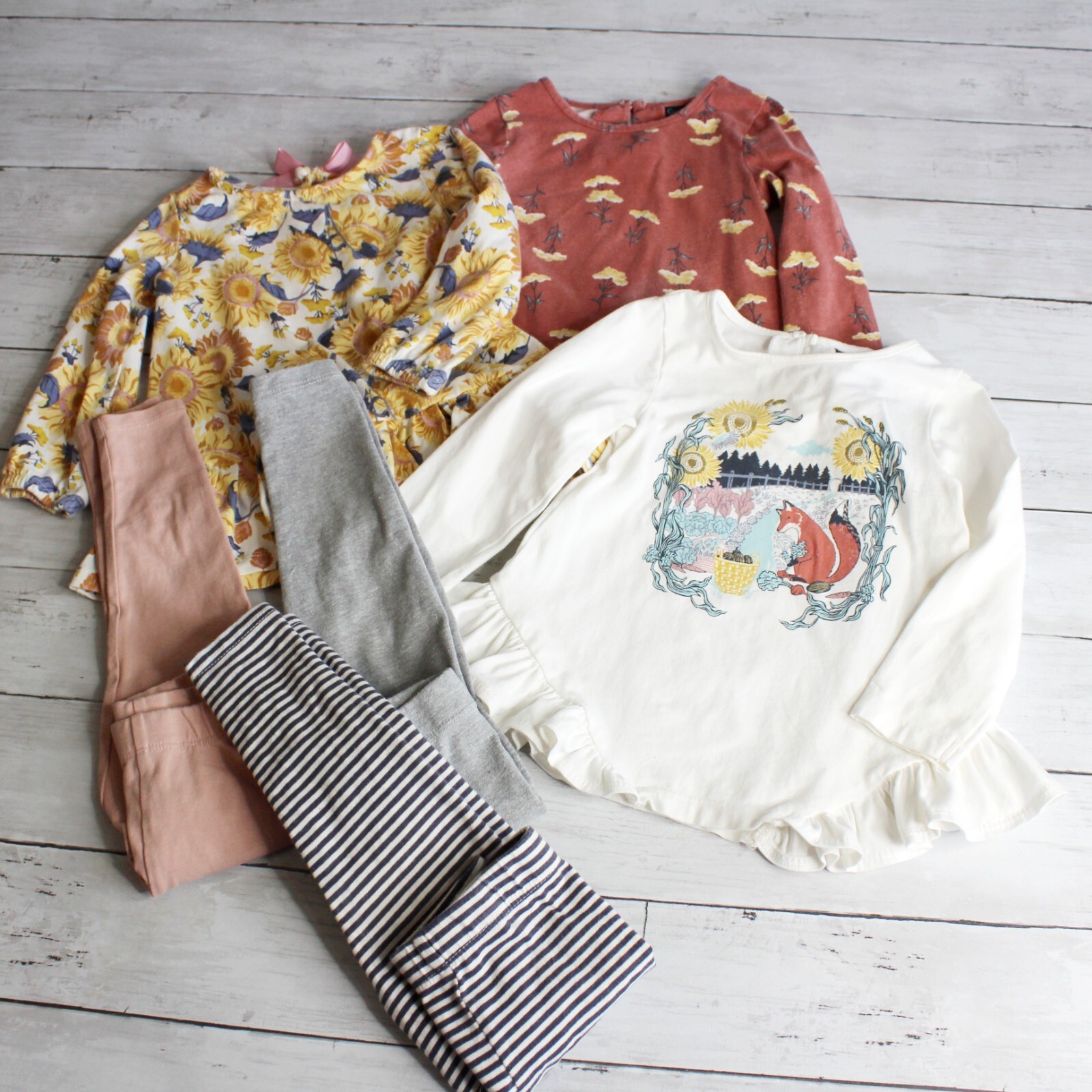 Cynthia Rowley Baby Girl’s Long Sleeve Tops Pants Outfit Sets Lot Size 18 Months