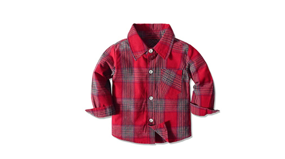 Yilaku Baby Boy Clothes Toddler Boy Dress Outfits with Cotton Shirt + Jean, 1-2Y