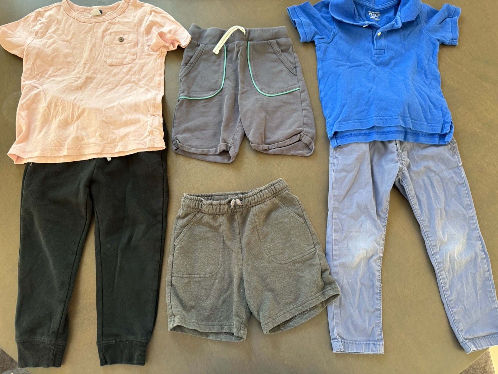 Little Boy Toddler sizs 3T Shirts tops jogger chino pants bundle lot clothes