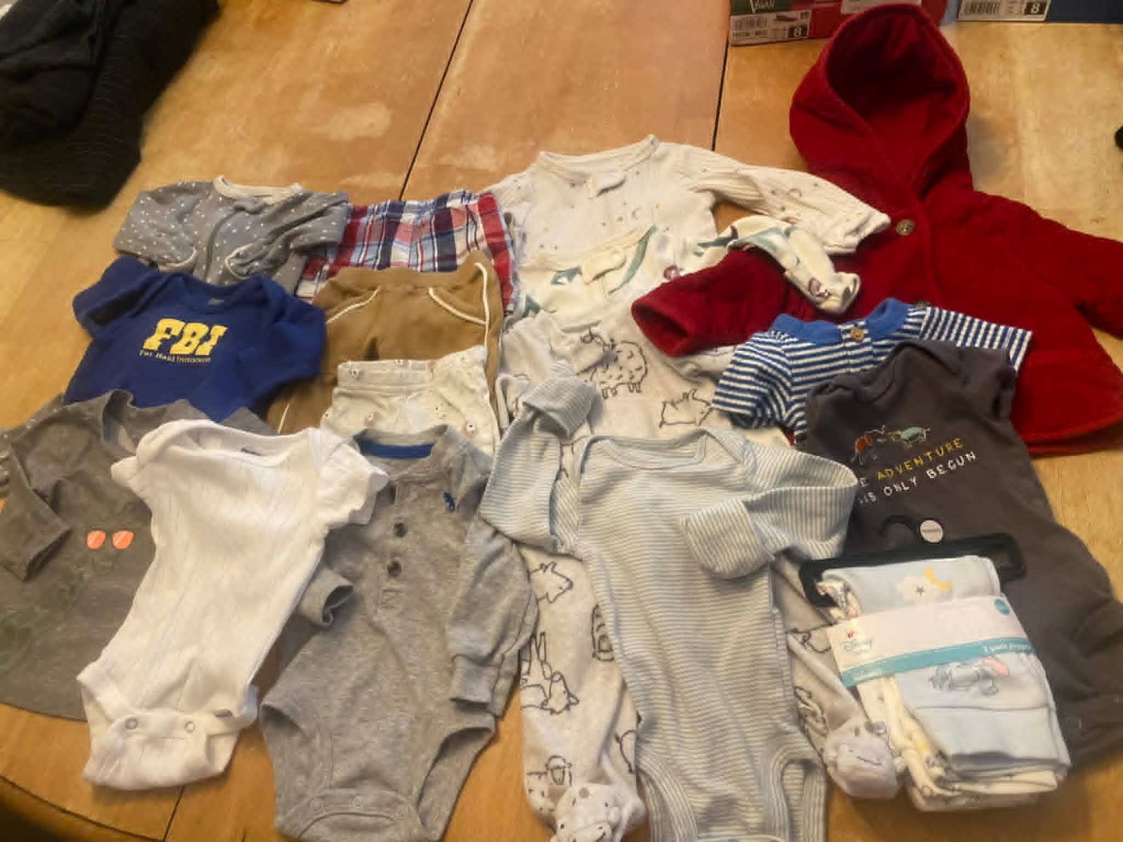 BABY BOYS Clothes Lot of 16 Pieces of Newborn Sz.