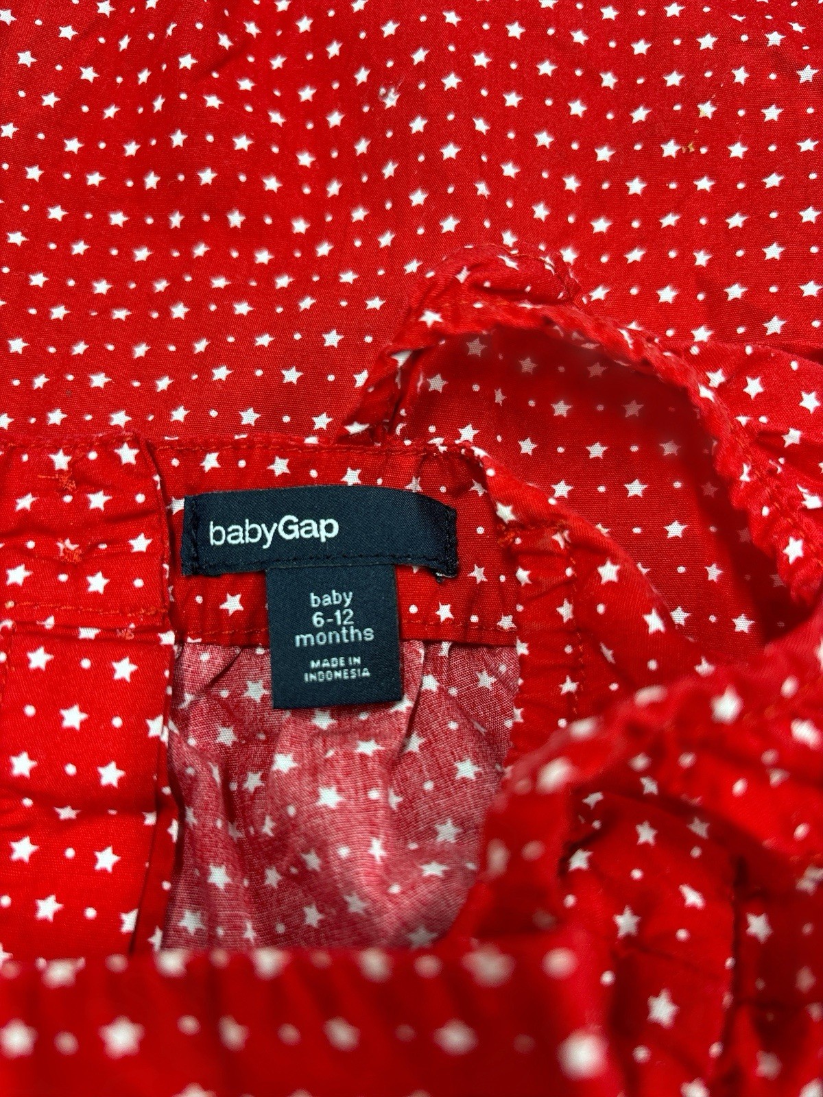 Baby Girl Gap & Old Navy 4th of July Patriotic Romper & Dress 6-12 Months