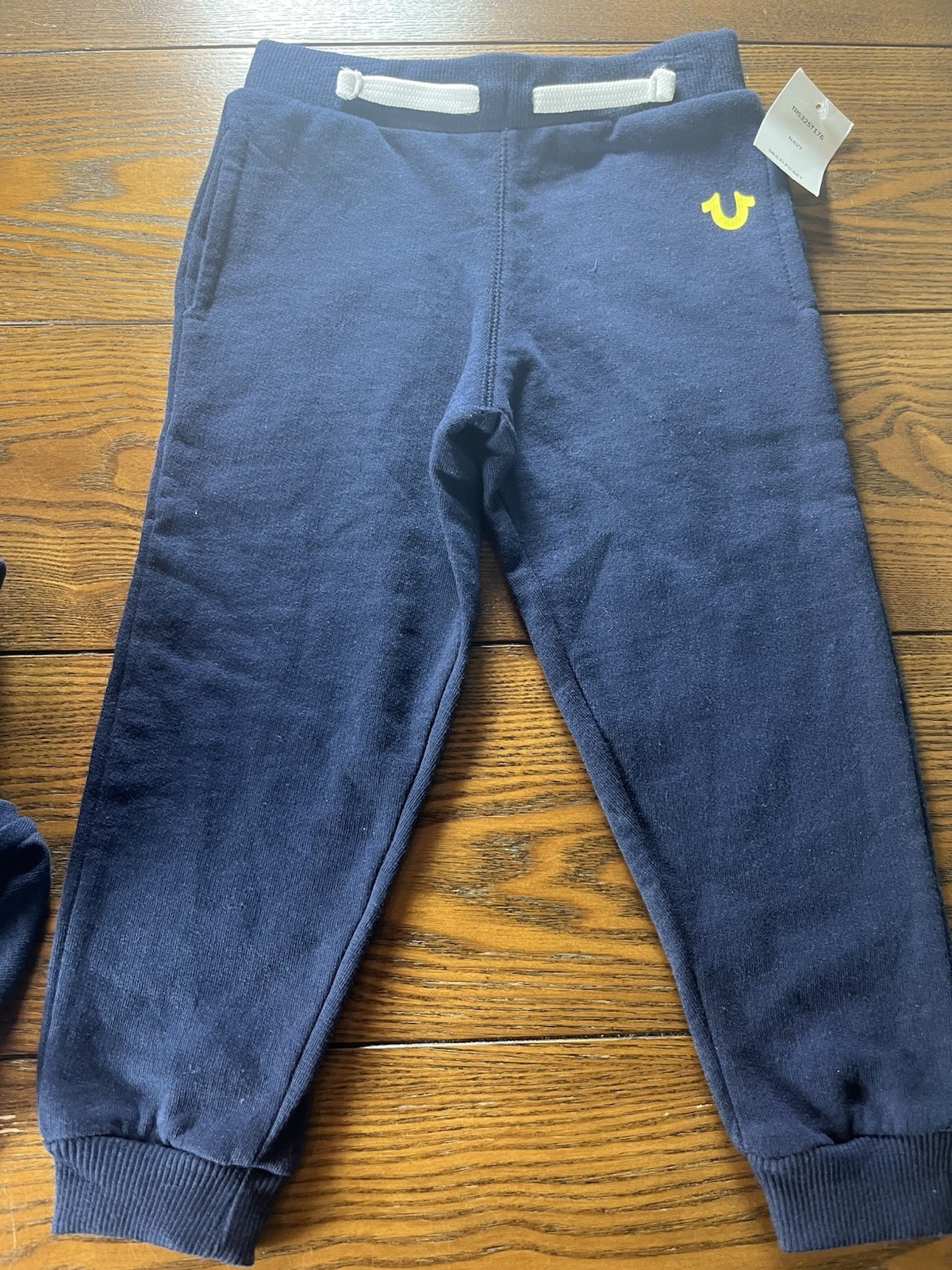 True Religion Toddler Boys 3T Crew Neck Zip Sweater & Sweat Pants Jogger Set