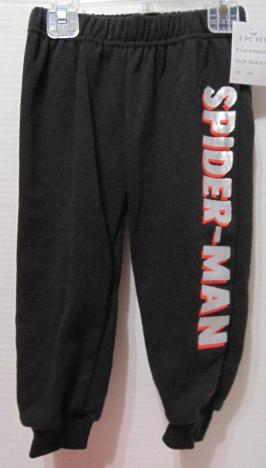 SPIDER-MAN by Marvel Size 12 Month 2 pc Jogger Sweat Suit NEW W/ TAGS!
