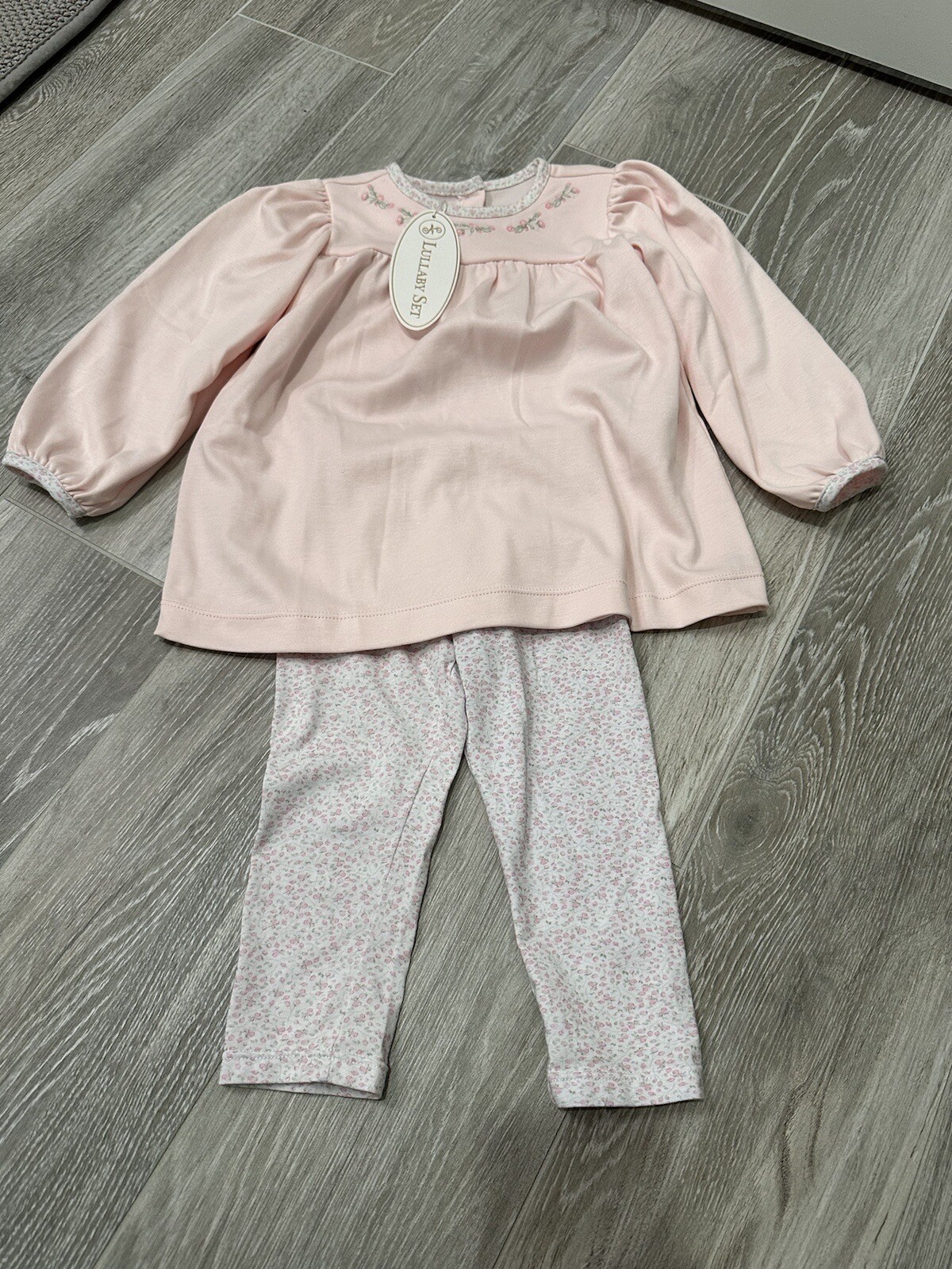 NWT Lullaby Set Memory Making Legging Set LS- Pink Floral 3T