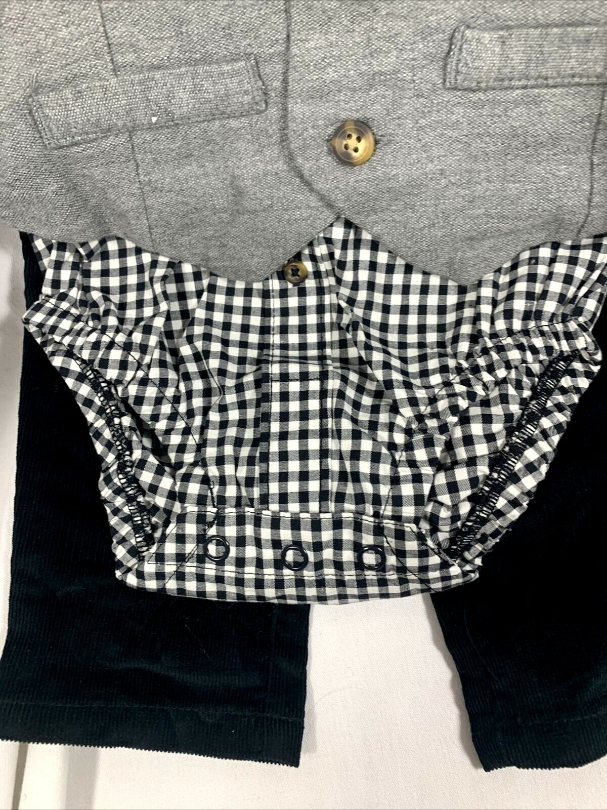 NEW CARTER’S JUST ONE YOU HOLIDAY SPECIAL OCCASION 4P OUTFIT 12 MONTHS