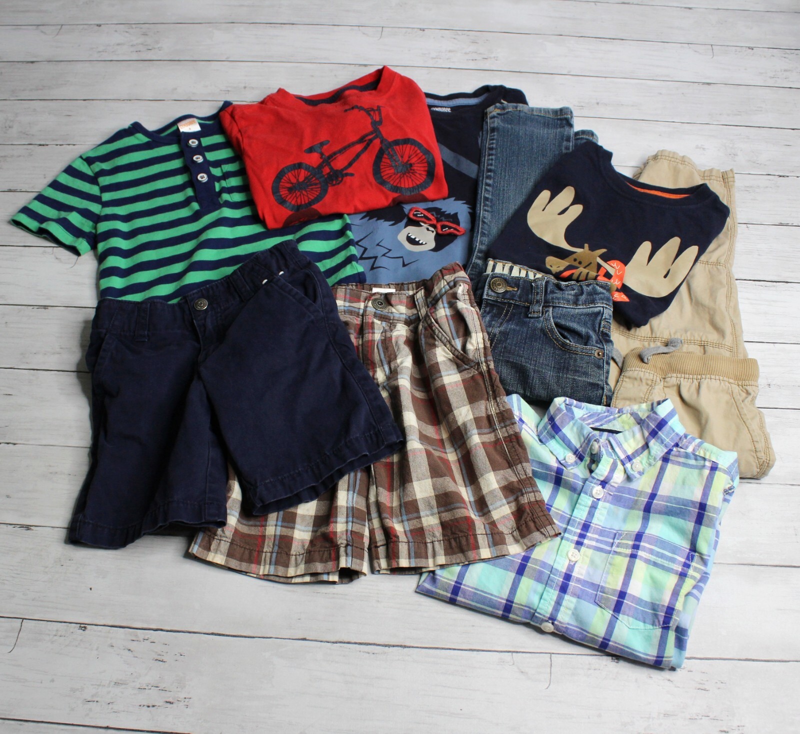 Gymboree Boy’s Shirts Pants Shorts Jeans Size 4T 4 Clothing Lot
