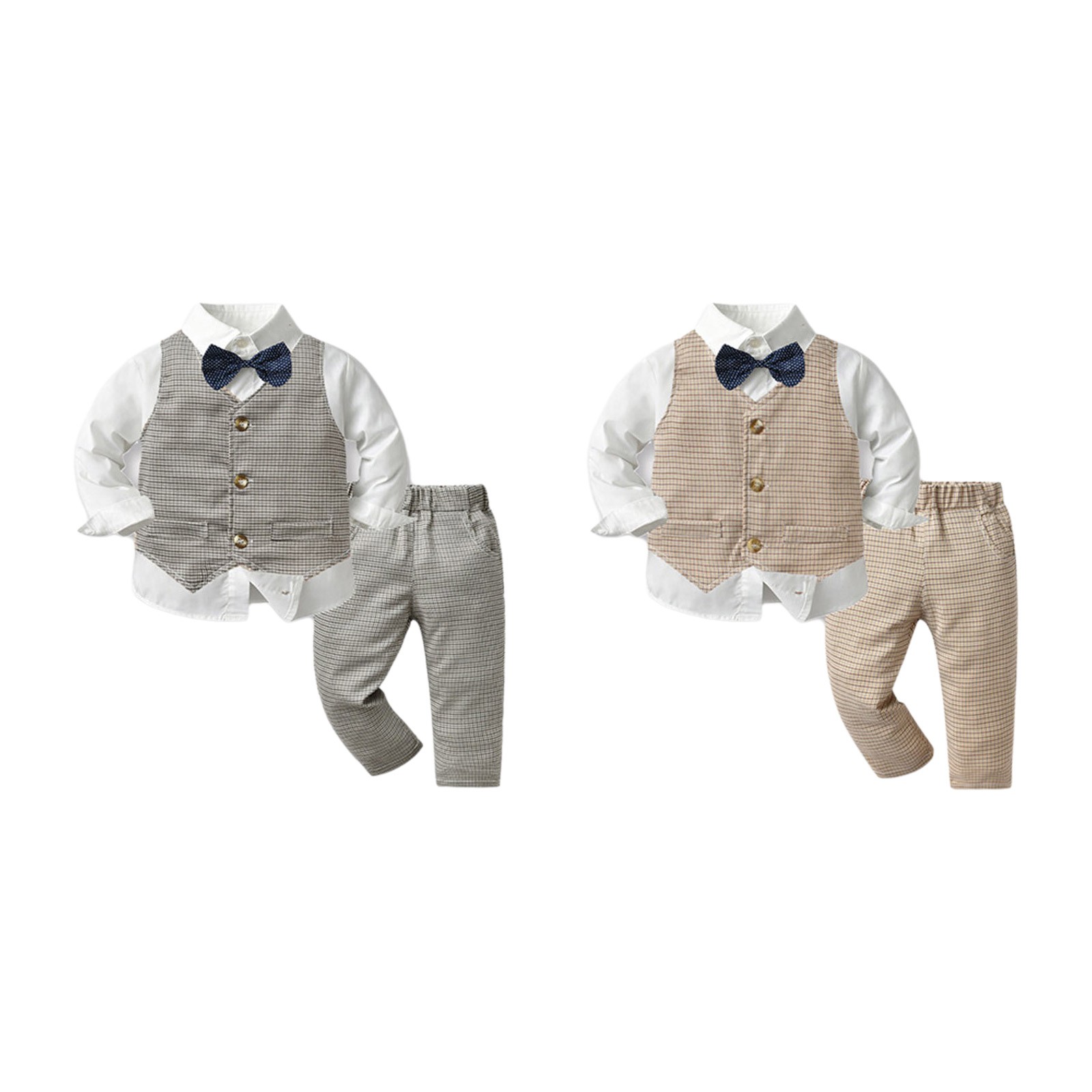 Baby Boys Formal Gentleman Wedding Suit Christening Baptism Outfit Birthday