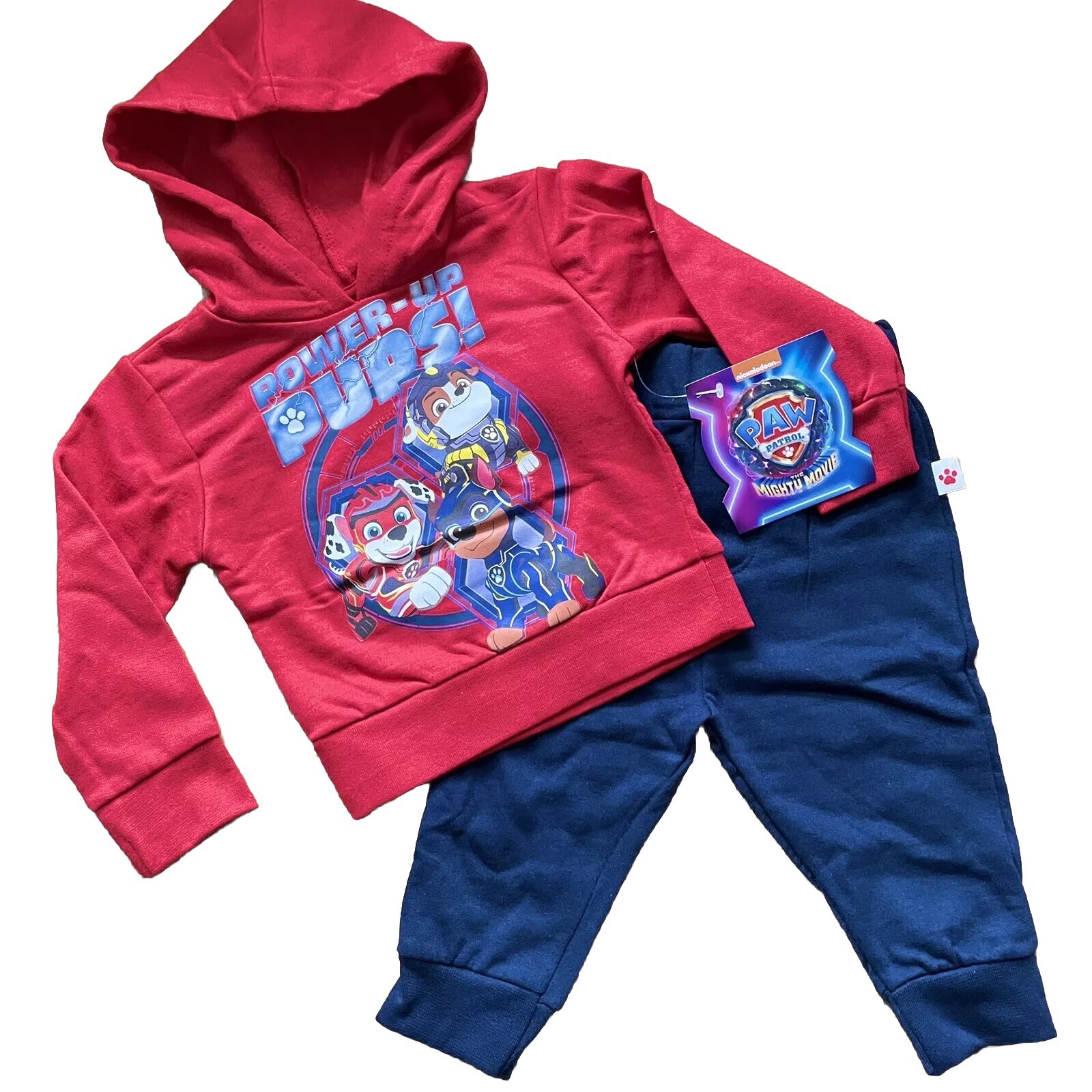 Paw Patrol 2PC Toddler Boys Hoodie And Jogger Set Nickelodeon – Size 12M