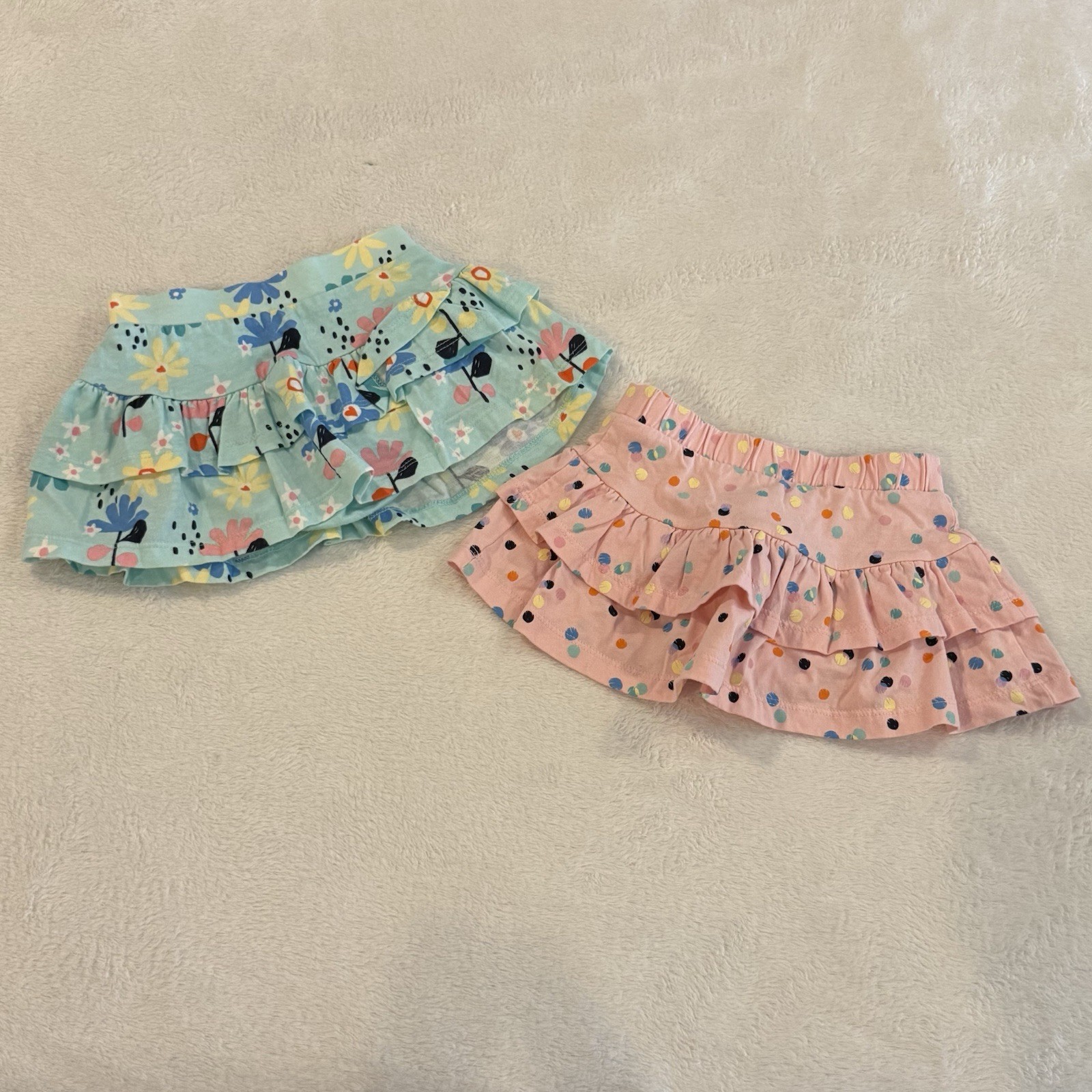 Baby Girl 18M Spring Summer Mixed Lot of 41 Top Shorts Skort Legging OnePc Dress