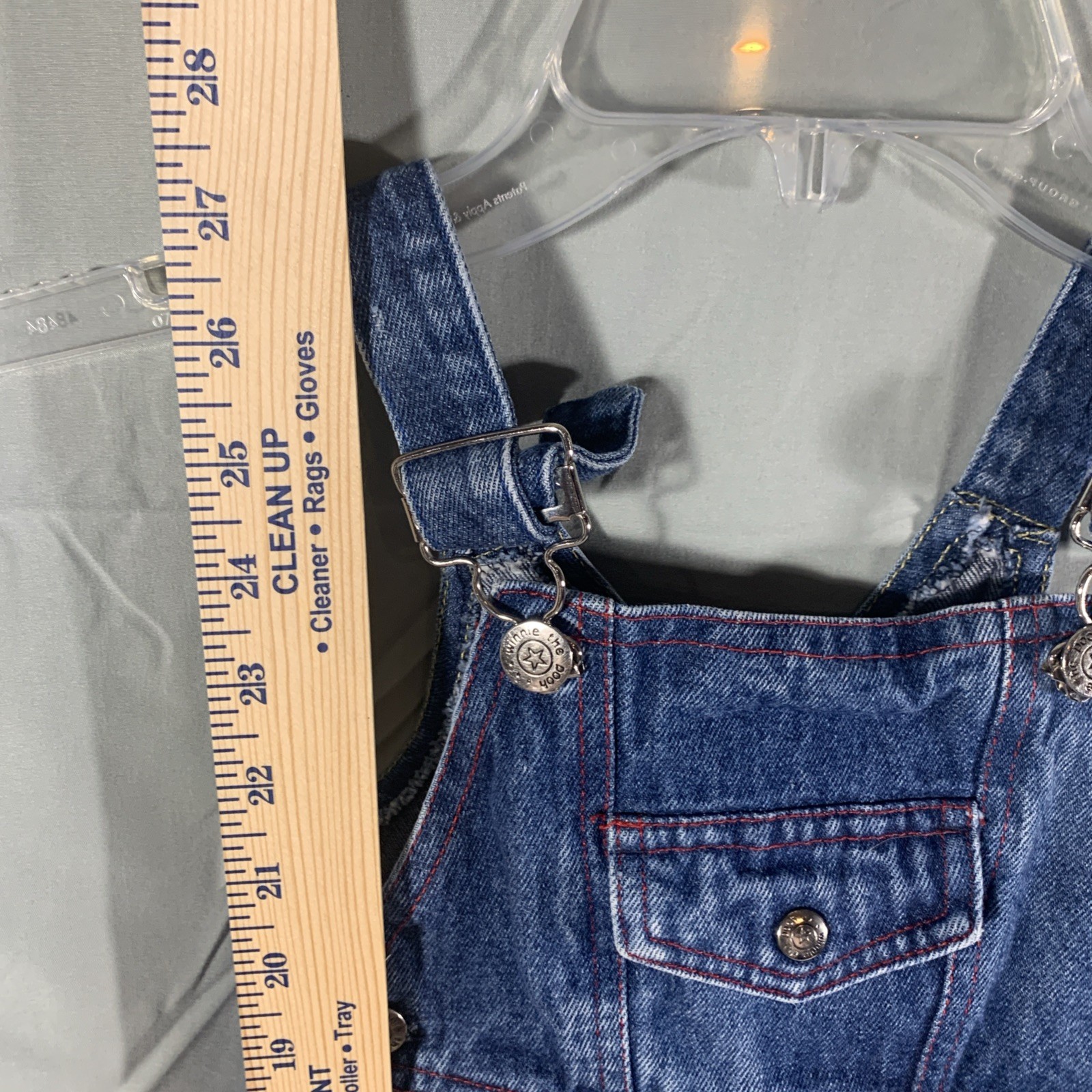 Disney for Sears VINTAGE Overalls 2T Winnie The Pooh toddler