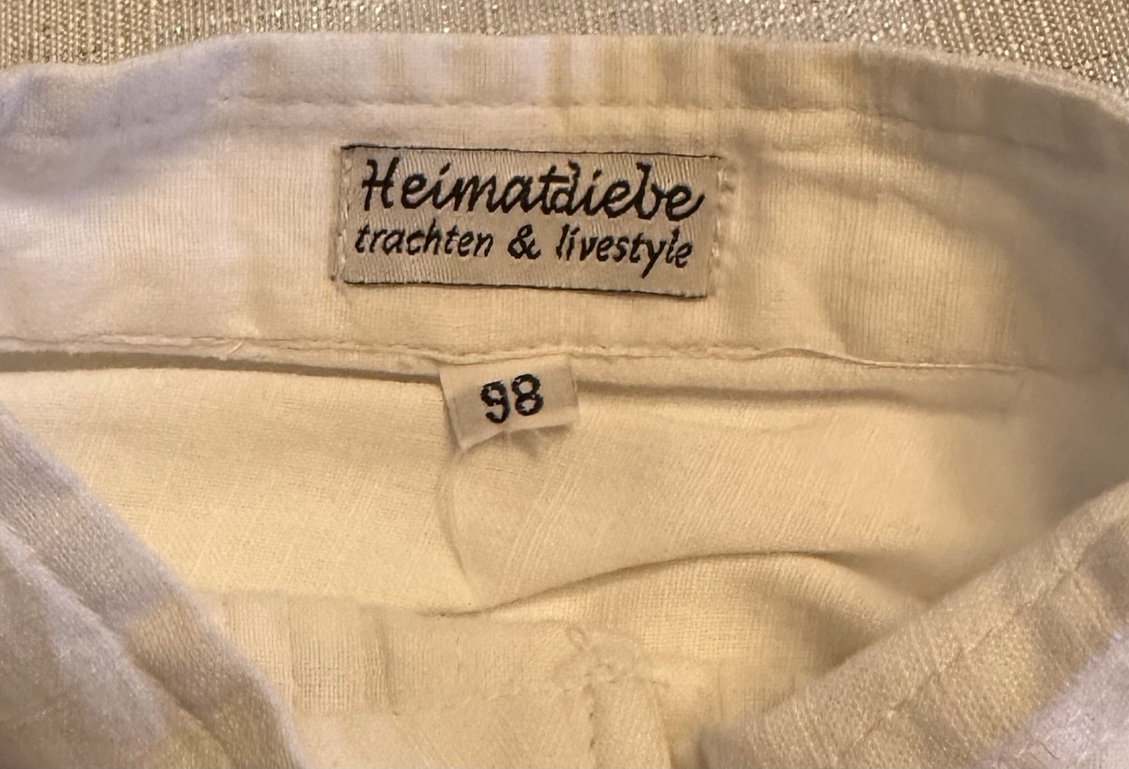 Authentic Almsach Toddler Kid Children German Lederhosen- Size 98 (2T-3T) NWT