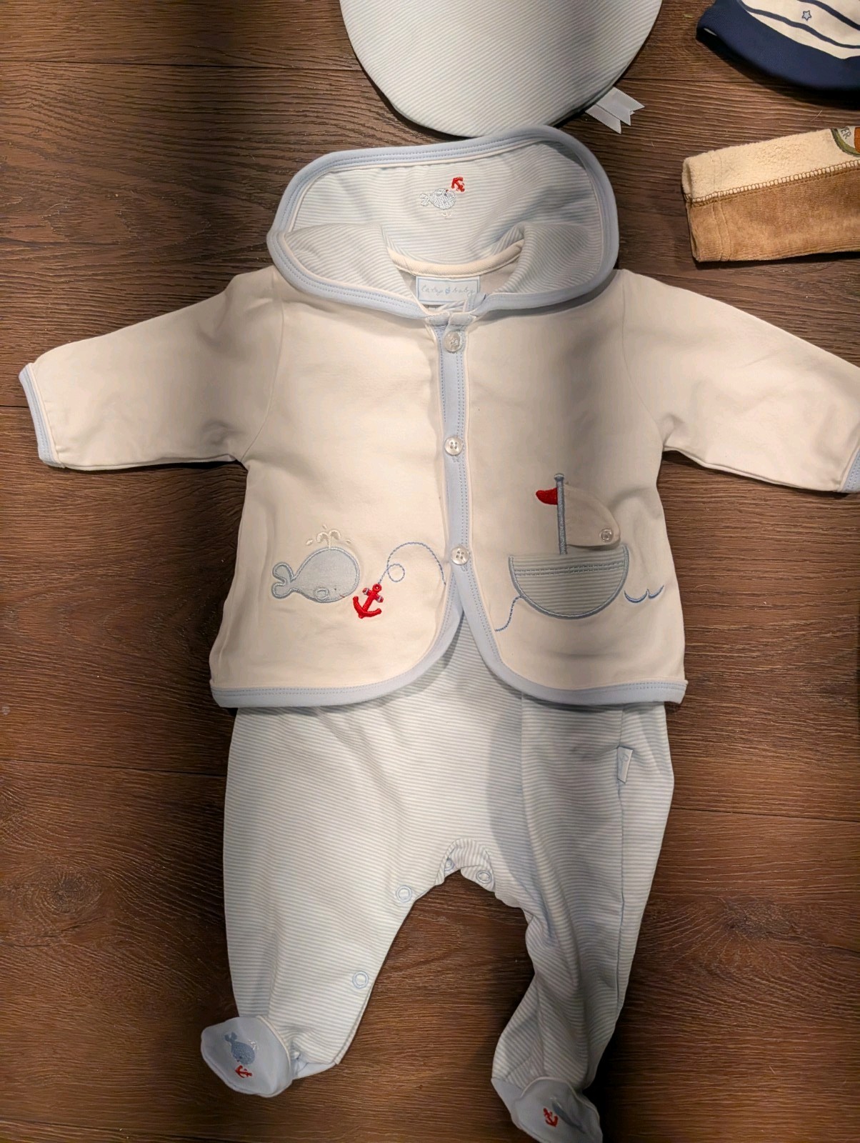 NEW WITH TAGS Baby Boy Infant Size 0-3 Months Clothing Lot Set of 5 Pieces