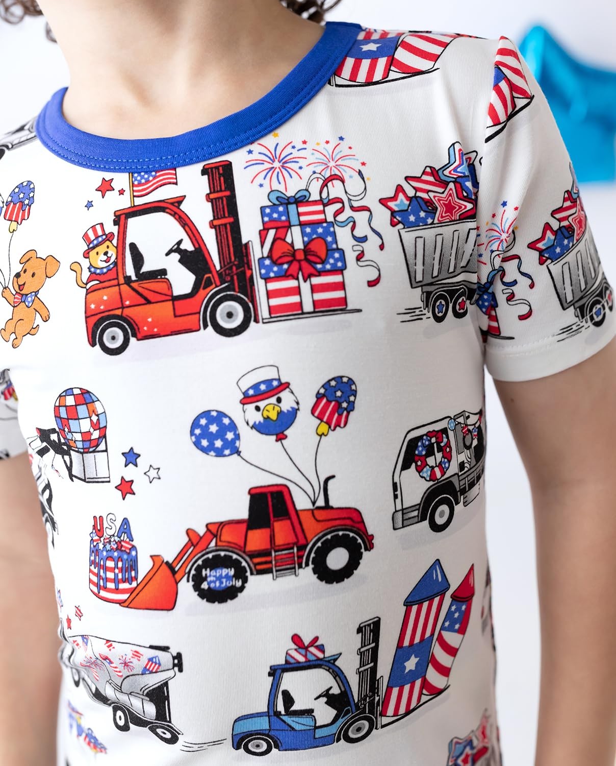 Bamboo Viscose Toddler Pajamas Boys Girls Kids Baby Cool Short Summer 4th of …