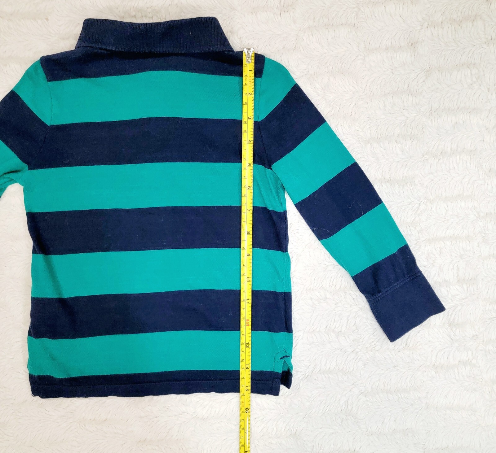 Old Navy Boy 2T Outfit Bundle, Straight Dark Wash Jeans, Rugby Top, Shark Print