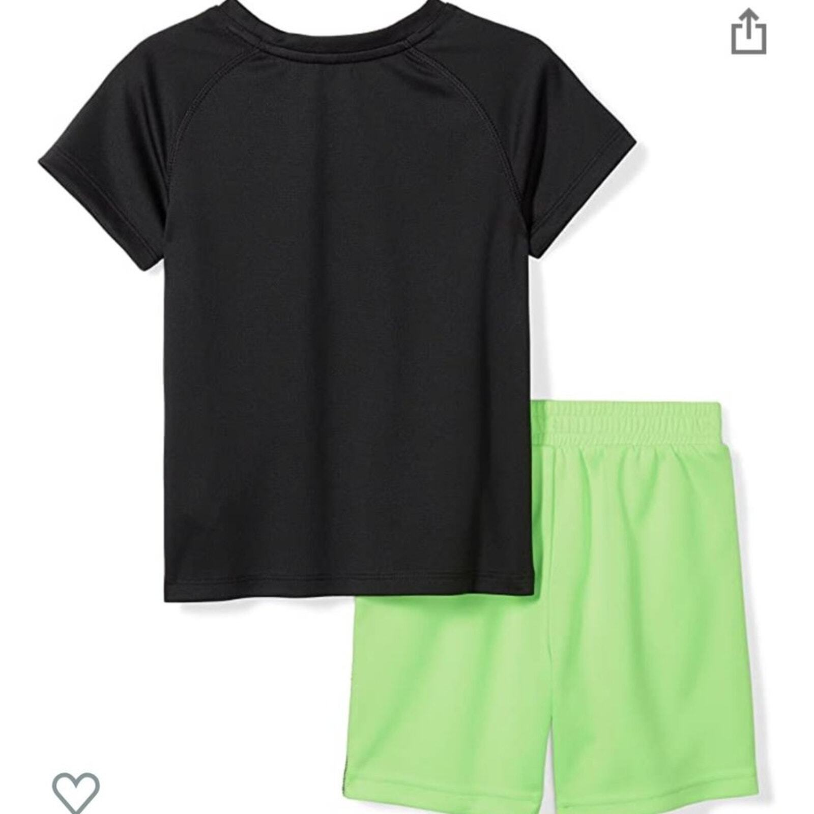 Spotted Zebra Boys Active T-Shirt and Short Set
