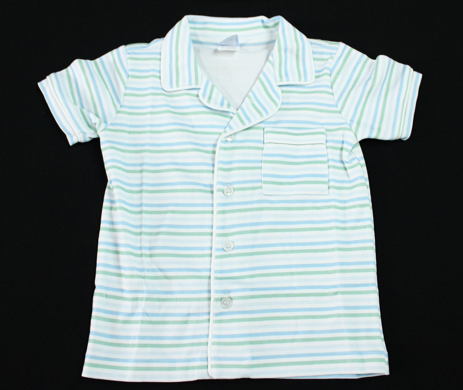 Willow Boy’s Short Sleeve Striped Mick Man Lounge Set CA4 Multicolor Size 4T