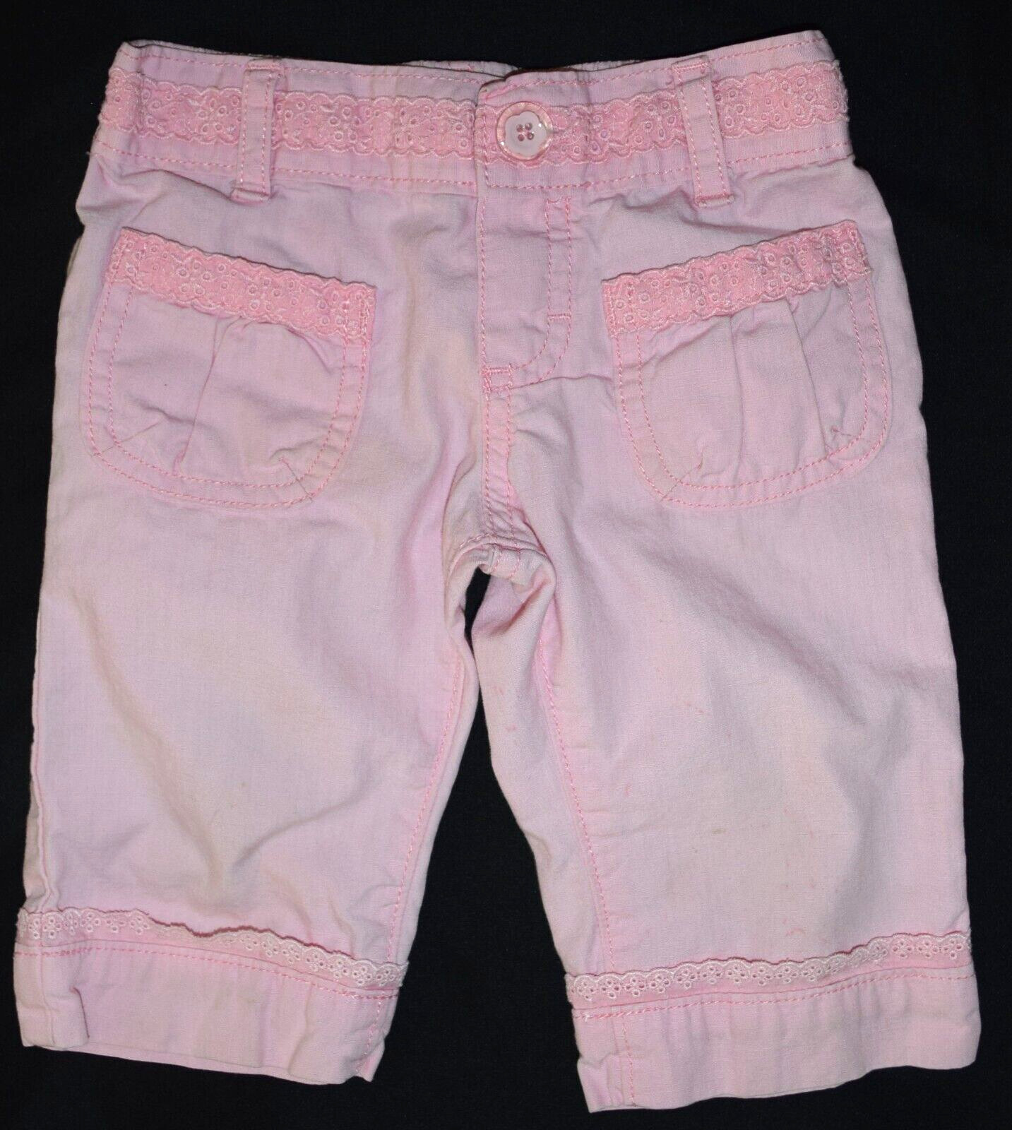 OSHKOSH B’GOSH Vintage Pink Pull On Pants 494-9056 Toddler Girls 2T