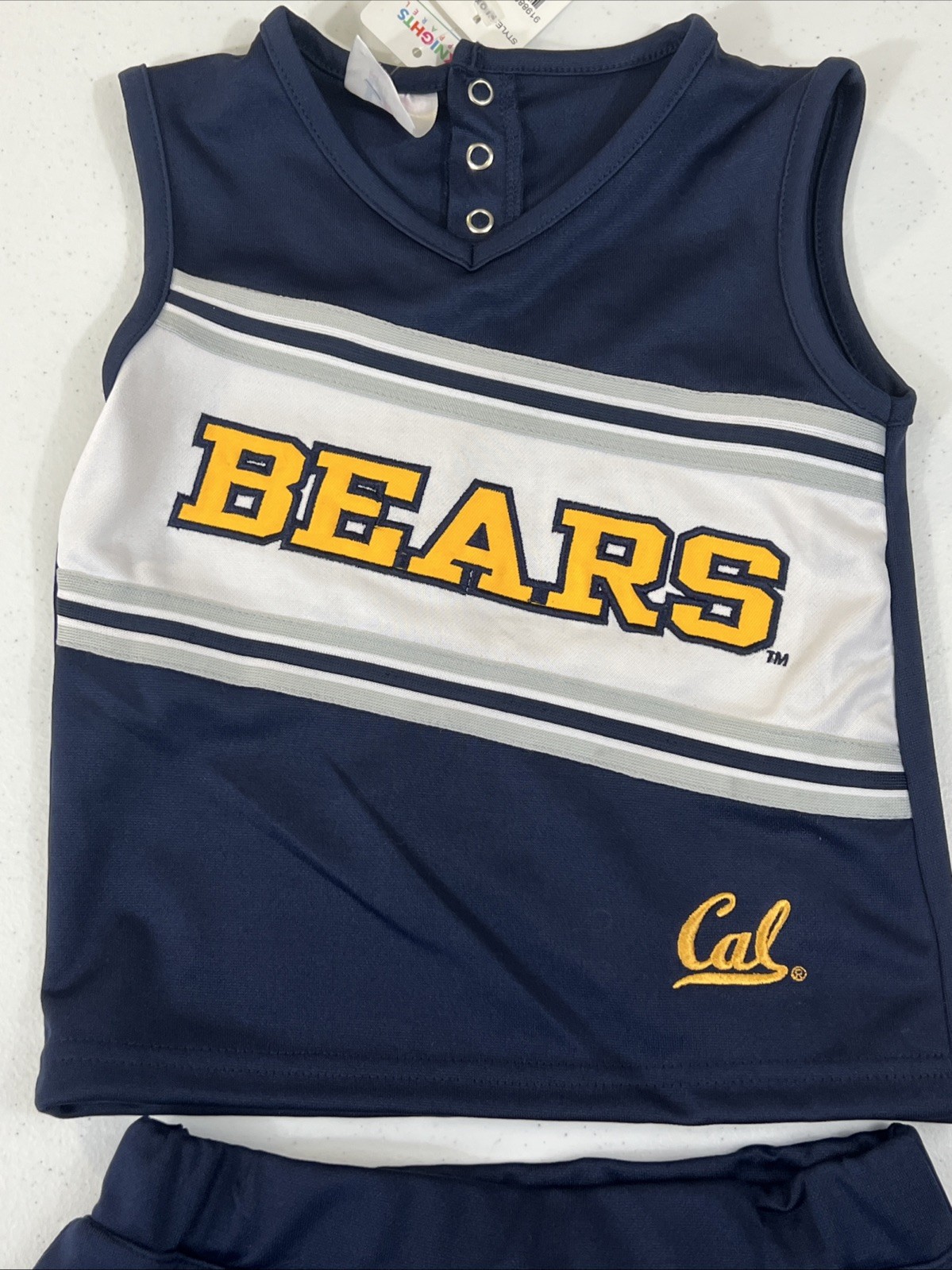CAL BEARS Toddler Cheerleader cute outfit