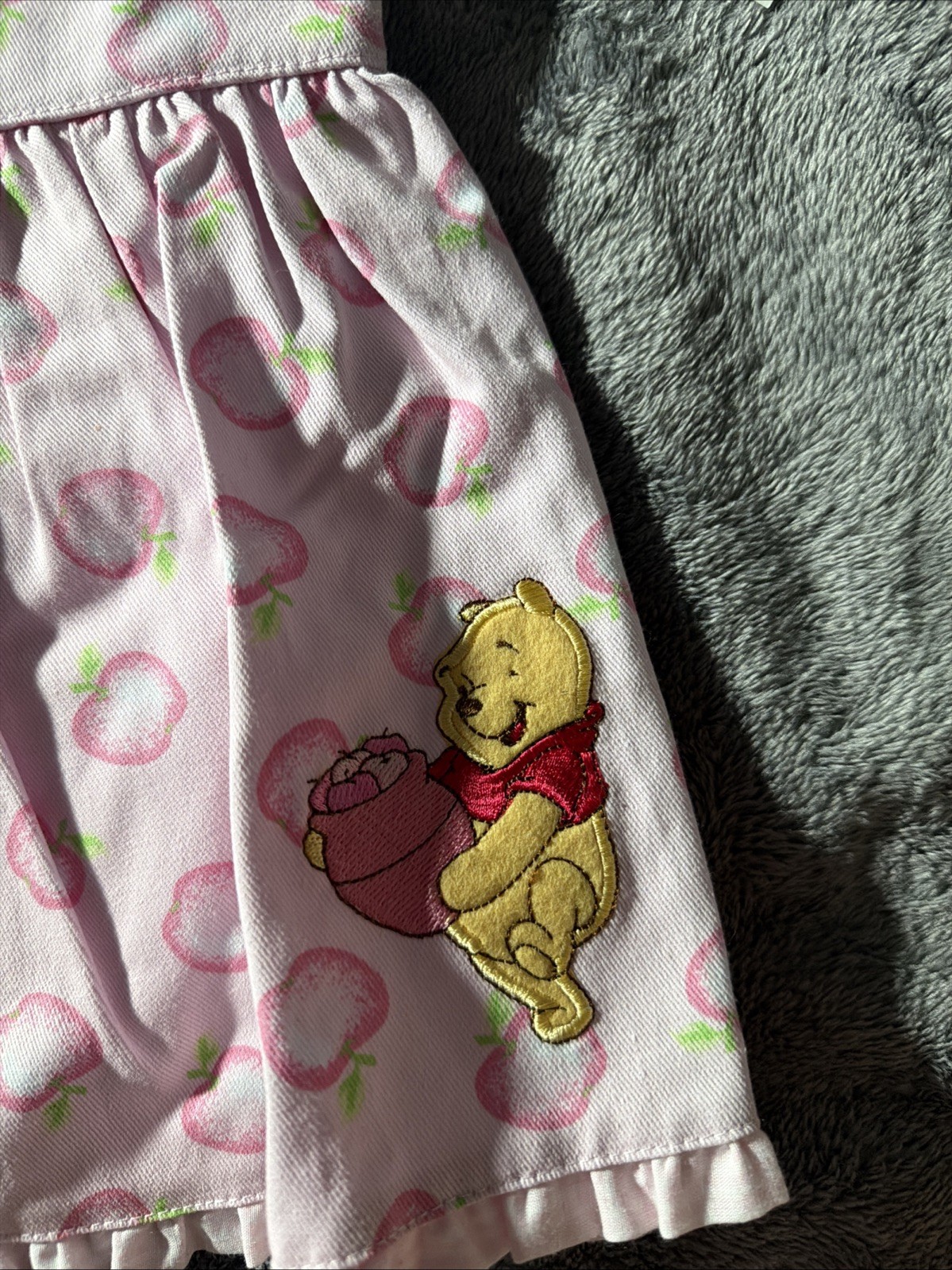Vintage Disney Winnie the Pooh Girls 1-Pc Shorts Set Size 3/6