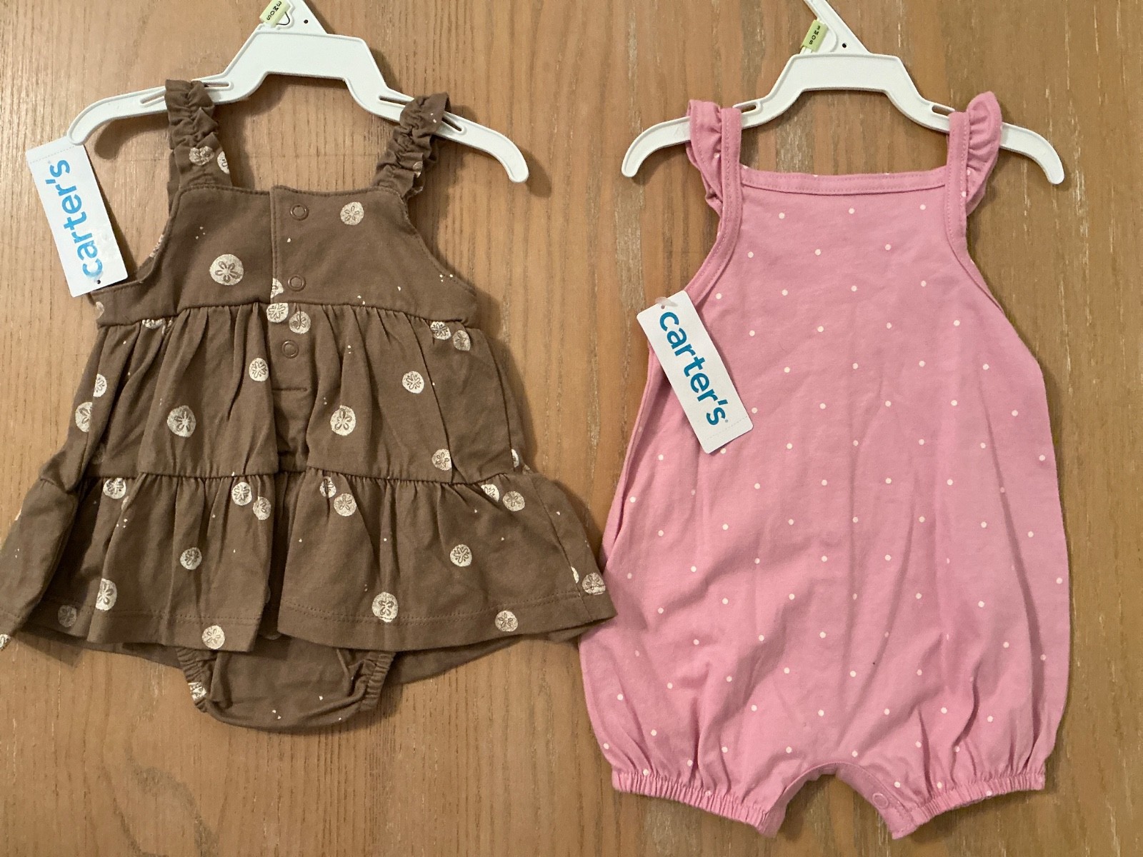 New! Carter’s Infant Girl Spring & Summer Clothing Lot of 9 Size 3 Months