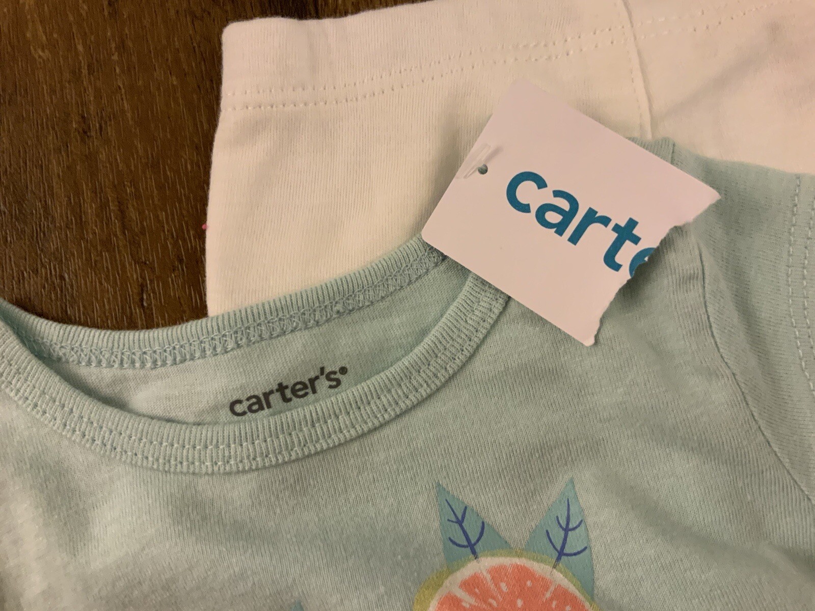 New Carters Sweetest Sister Baby Girl 3 Mo 2 PC Outfit Spring Summer Shirt Pants
