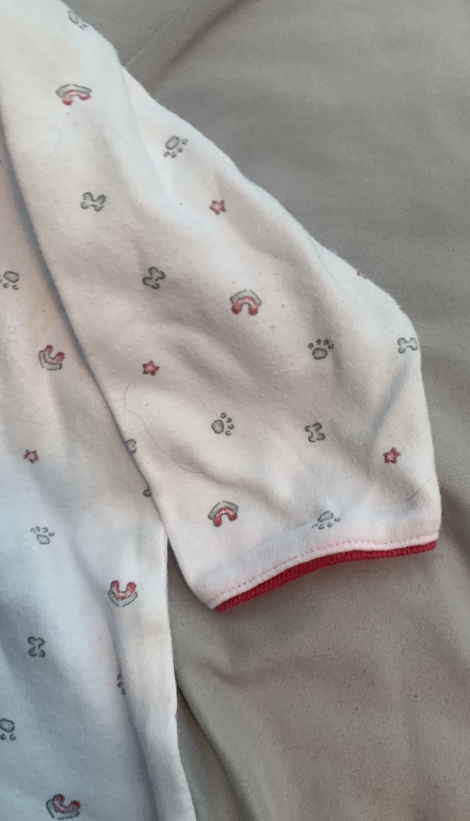 Vintage 2001 Disney Embroidered Dalmatians 1 piece baby outfit size 9 months