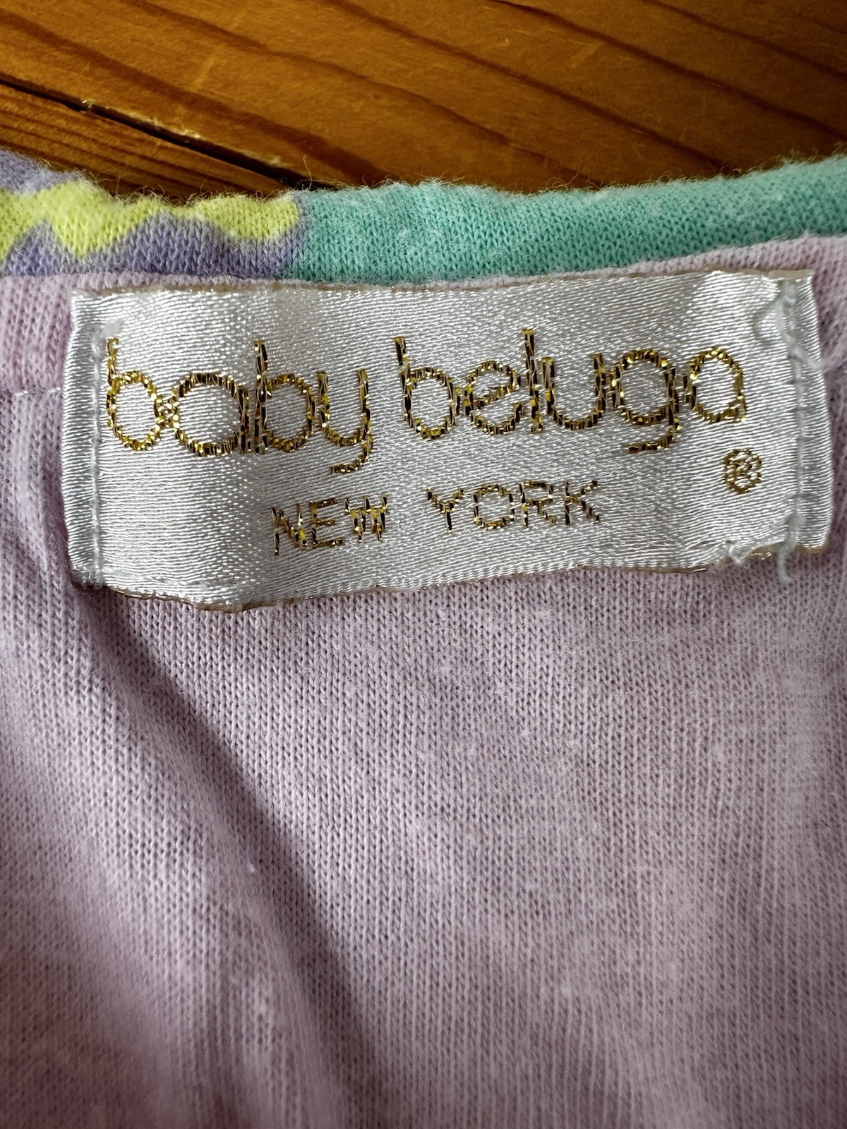 Vintage Baby Beluga Soft 2-PC Floral Jacket & Pants Pink Pastels Girl’s 18 mos