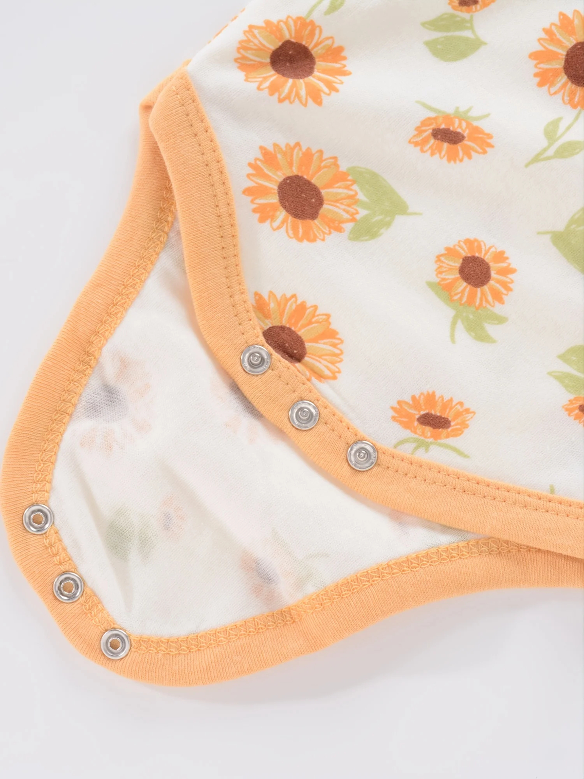 4PCS Newborn Infant Romper Short Sleeve Round Neck Animal Flowers Print