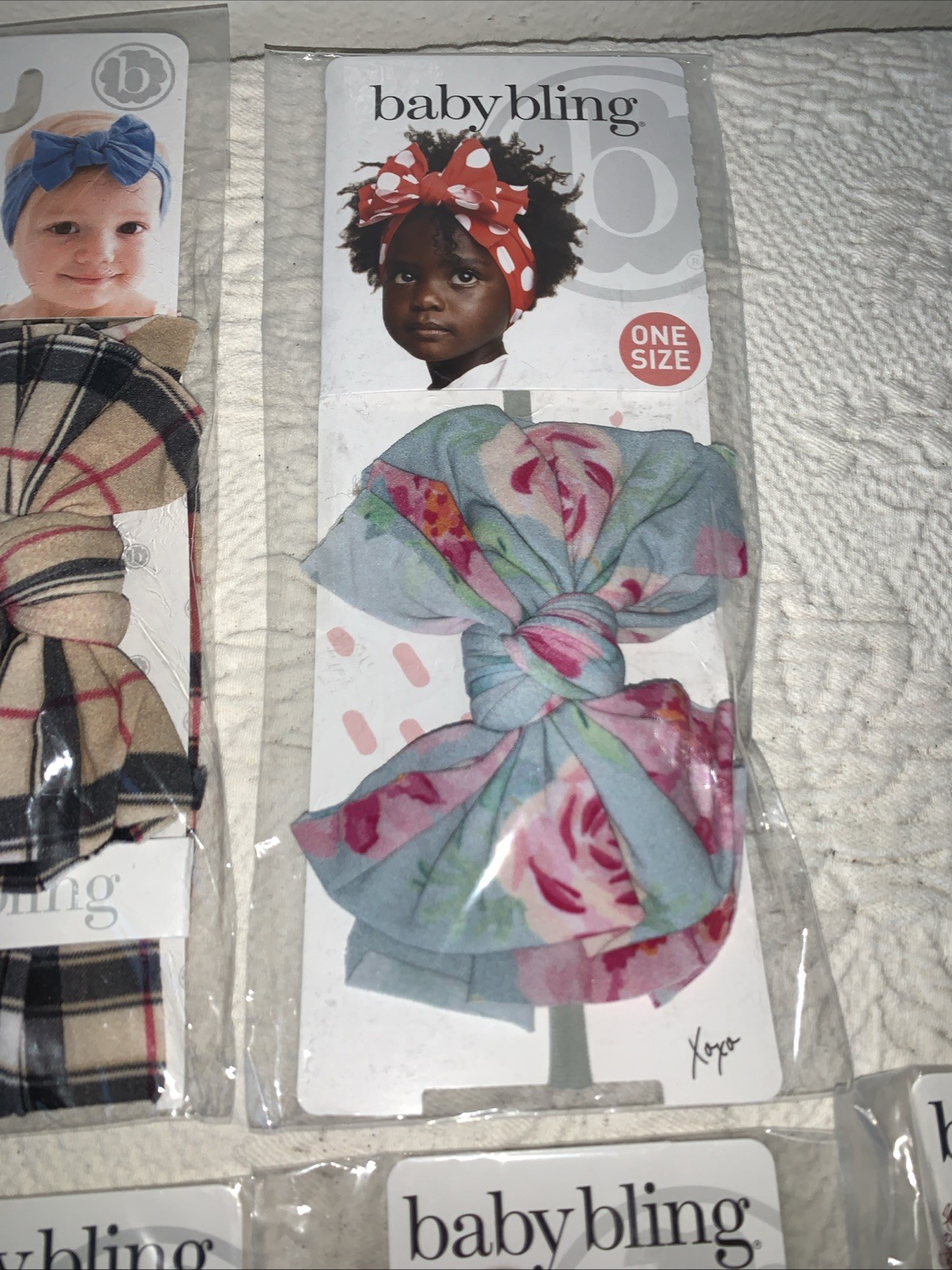 Baby Bling Lot of 20 Headband Bow Fab Hair clips Variety New Girls Baby Toddlers