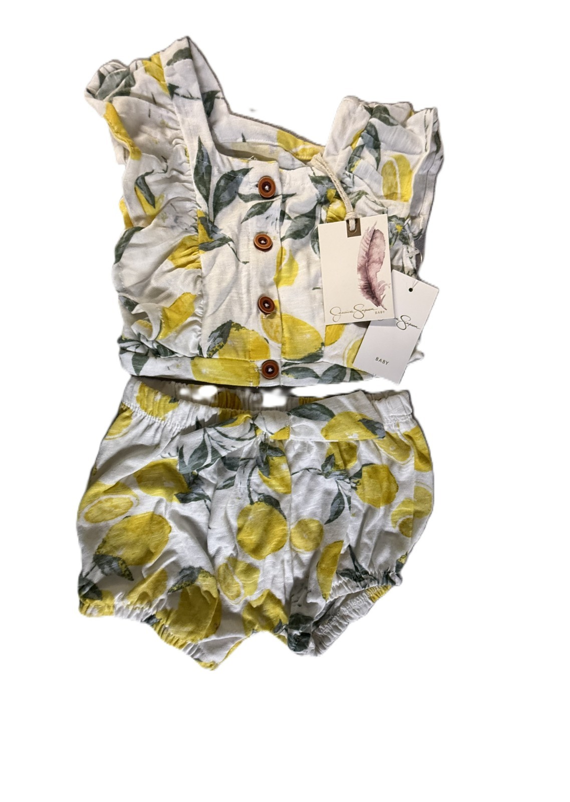 NWT Jessica Simpson Baby Girls’ Bloomer set 6-9 Months