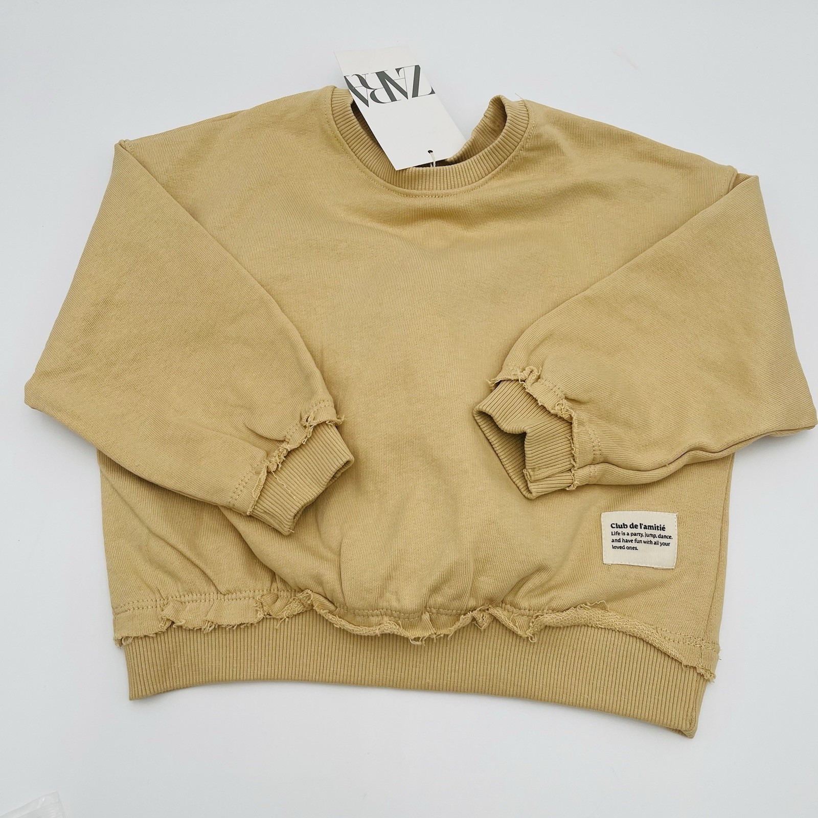 Zara Kids Matching Sweatshirt And Jogger Pants 3 Years New Tags