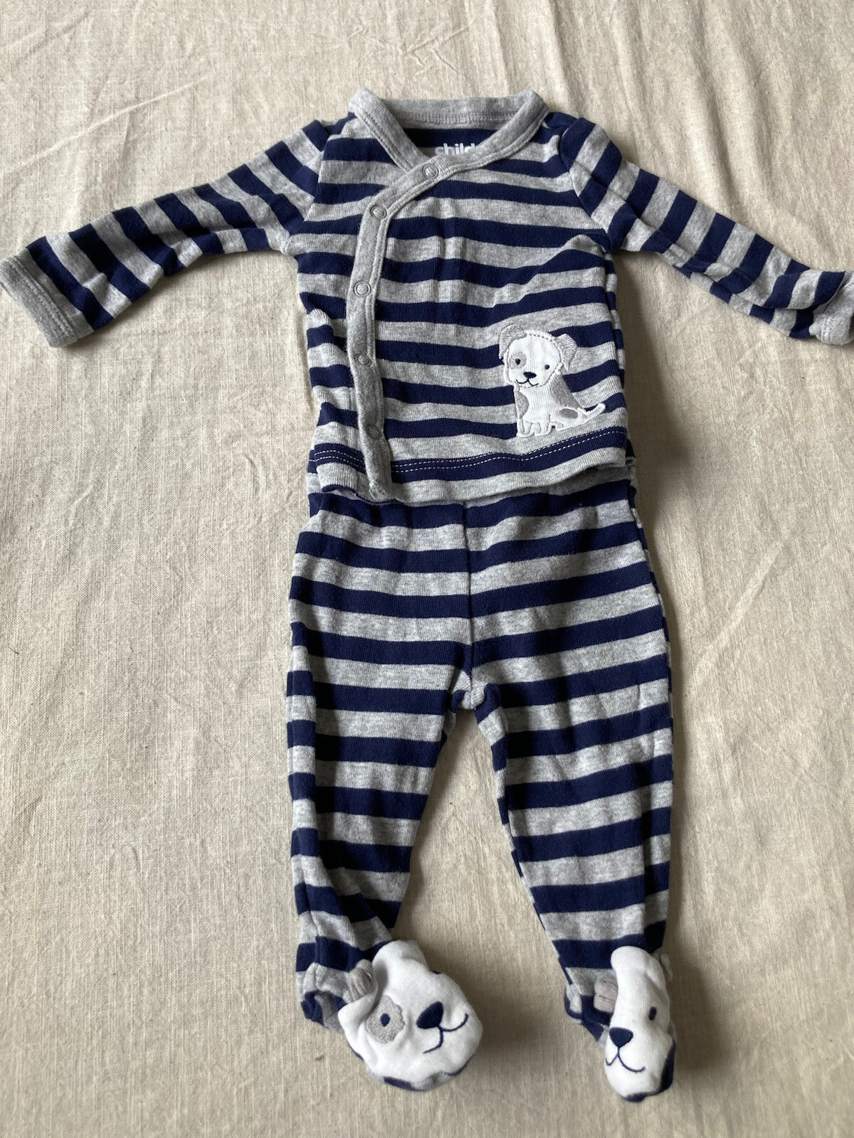 Child Of Mine Dog Knit Outfit Size NB