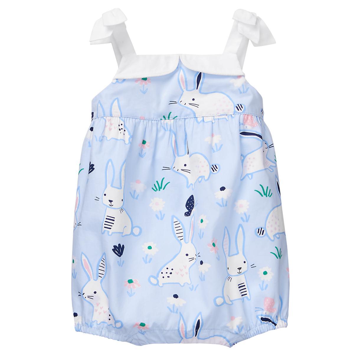 Gymboree Baby Bunny Bunny Bubble Romper Baby Girl 0-3,3-6,6-12,12-18M NEW Easter