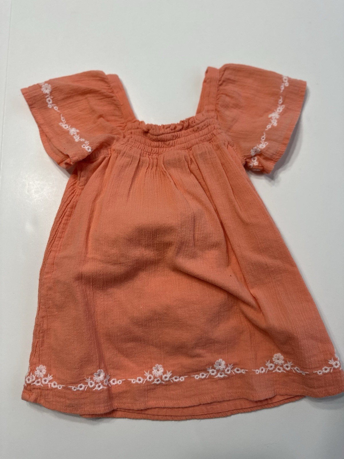 Janie & Jack Coral Tunic Top With Bloomers Girls 12-18 Months NWOT