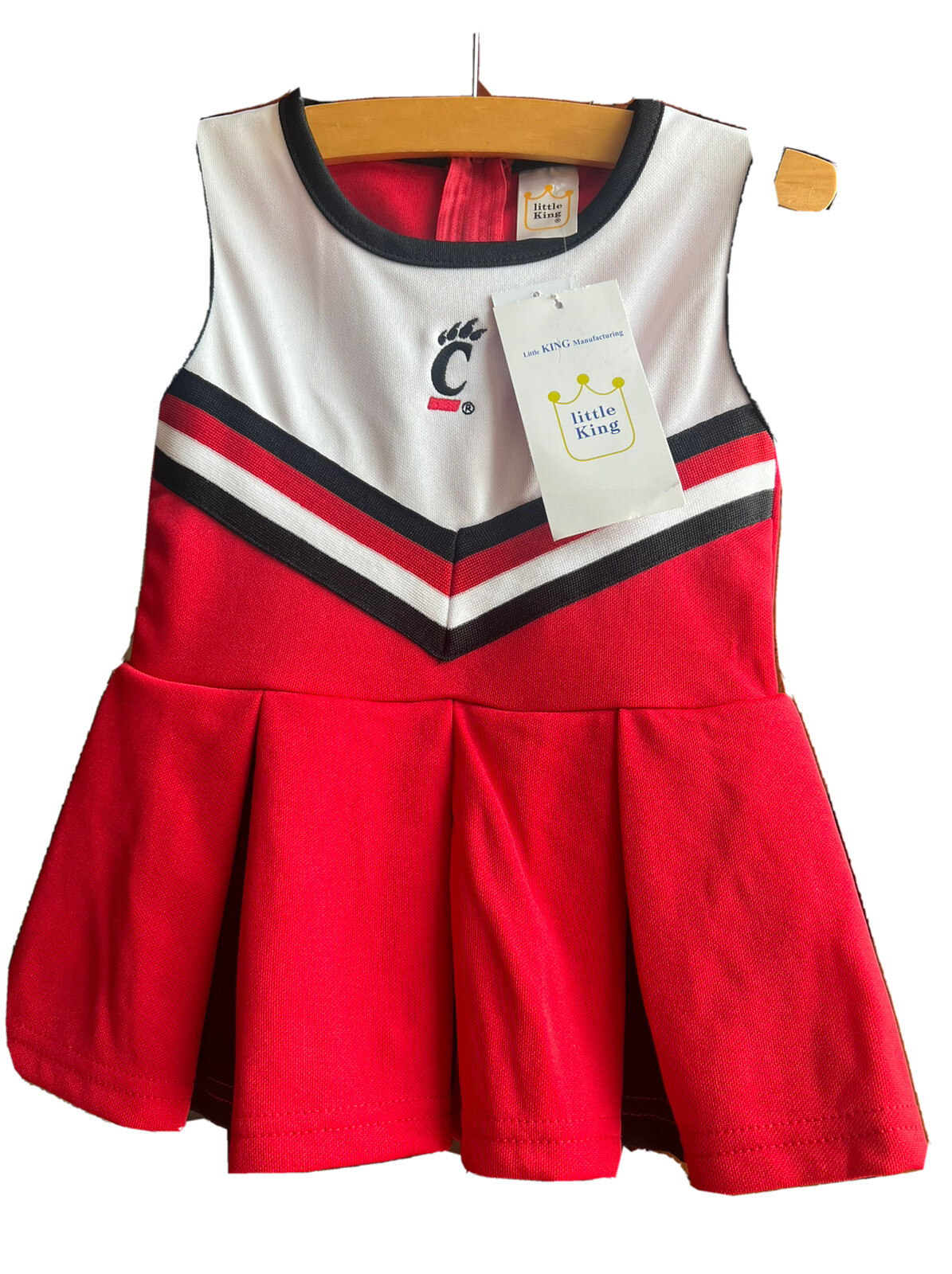 UC UNIVERSITY OF CINCINNATI CHEERLEADING UNIFORM for toddler **NEW with Tags!!