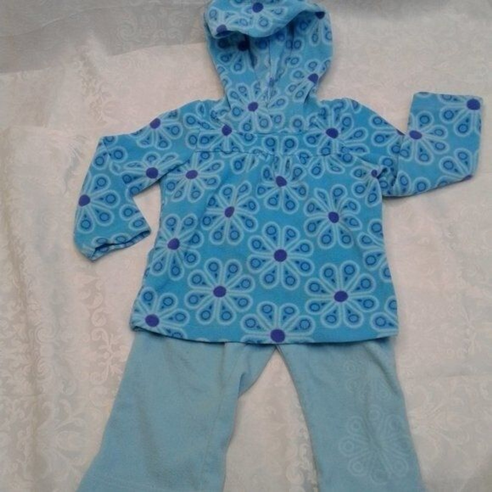 Circo Toddler Fleece Hooded Sweatshirt & Pants Matching Set Blue Size 18 Months