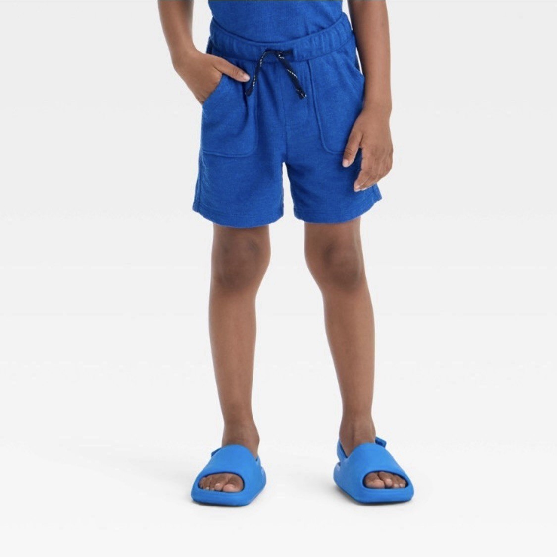 Toddler Boys’ Short Sleeve French Terry Alligator T-Shirt and Shorts Set 18M