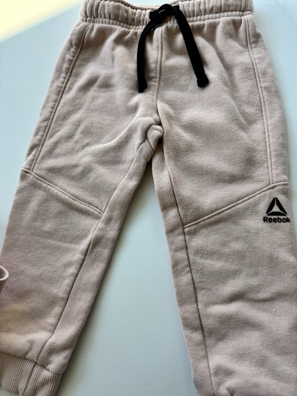 Reebok Two Piece Toddler Sweat Suit Size 2T Rosy Tan